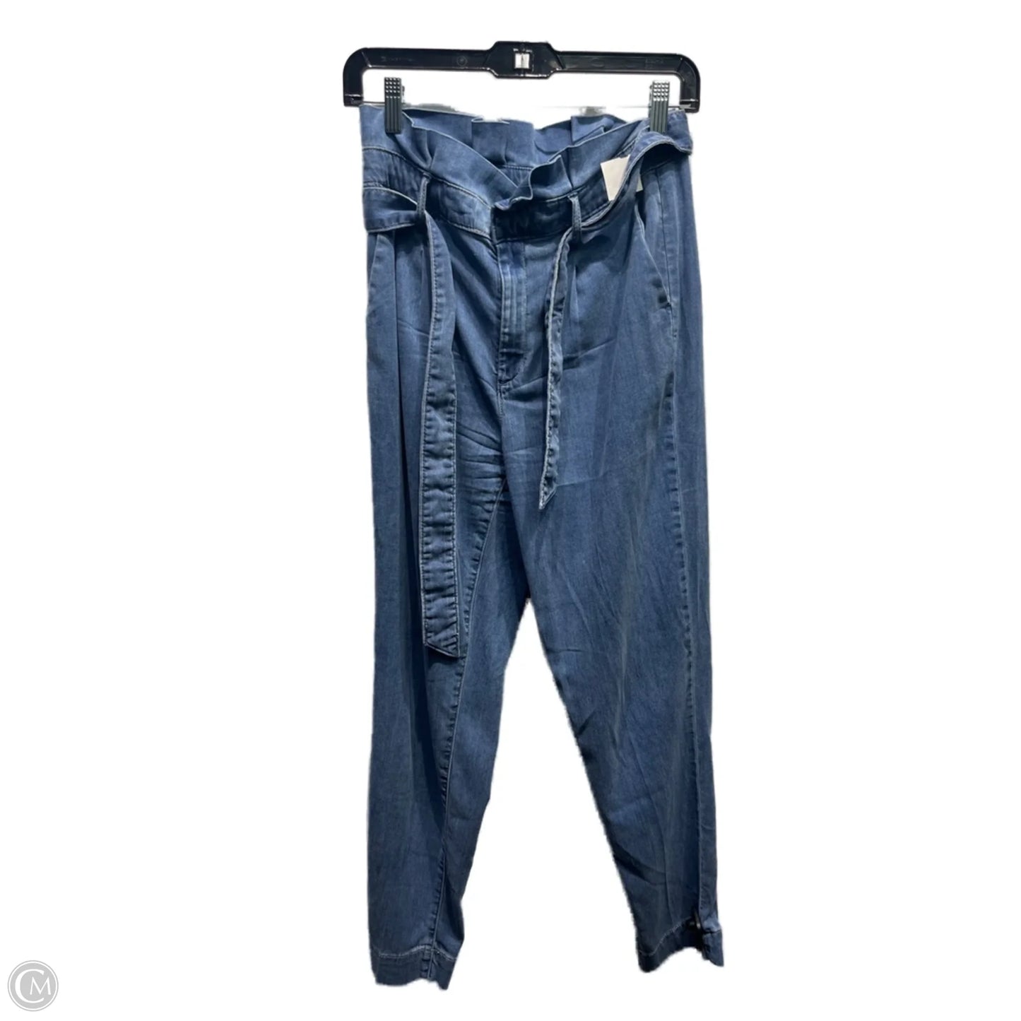 Jeans Straight By White House Black Market In Blue Denim, Size: 4