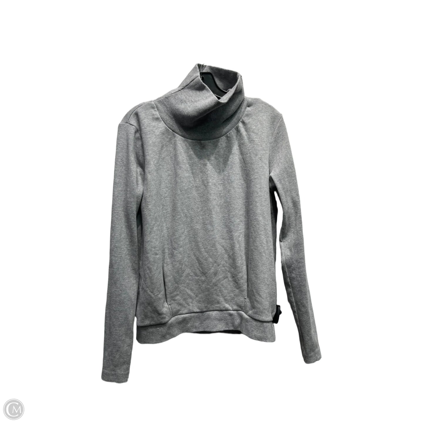 Athletic Sweatshirt Collar By Alo In Grey, Size: M