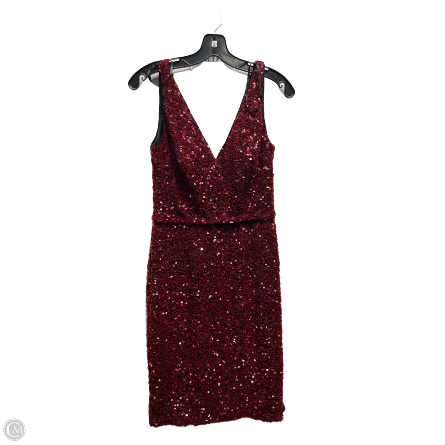 Dress Party Short By Carmen Marc Valvo In Red, Size: M