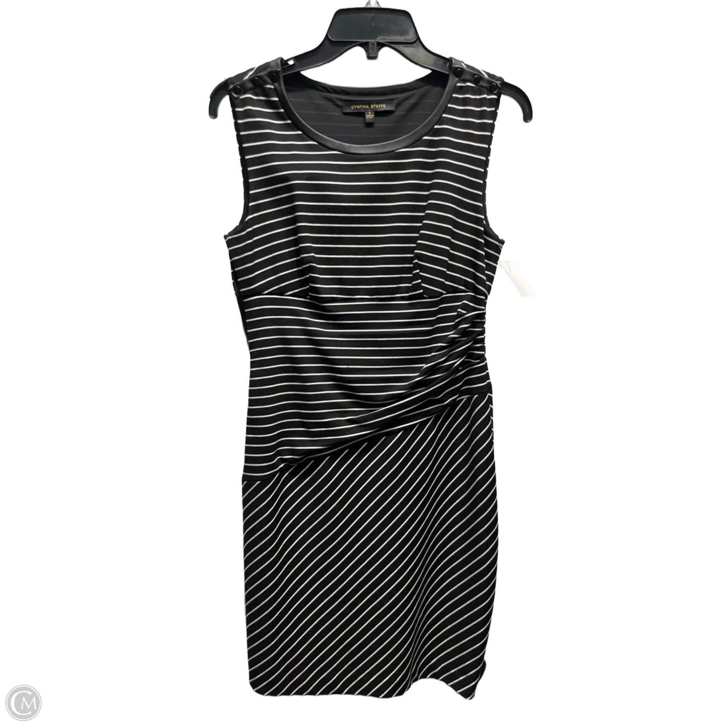 Dress Work By Cynthia Steffe In Black & White, Size: 2
