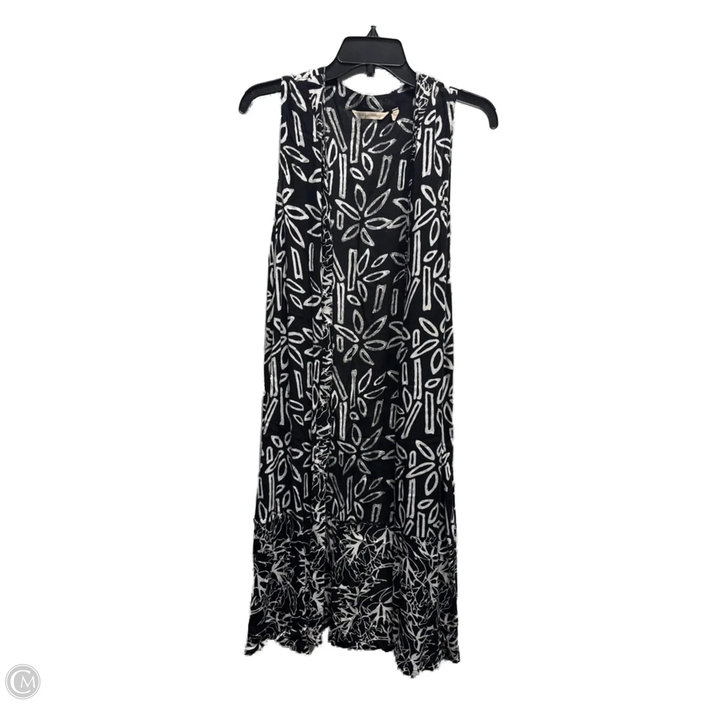 Vest Other By Soft Surroundings In Black & White, Size: S