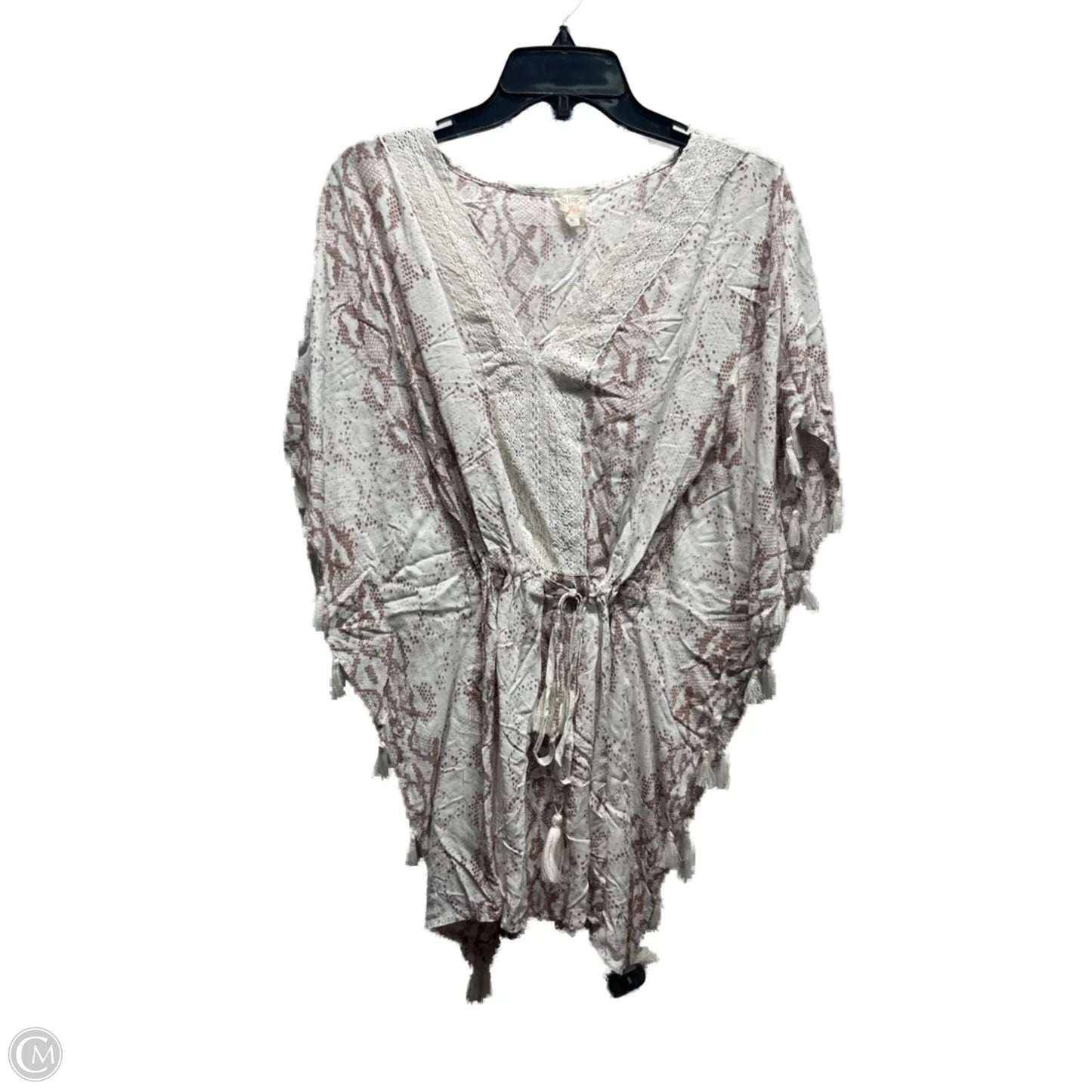 Swimwear Cover-up By SURF GYPSY In Brown, Size: M