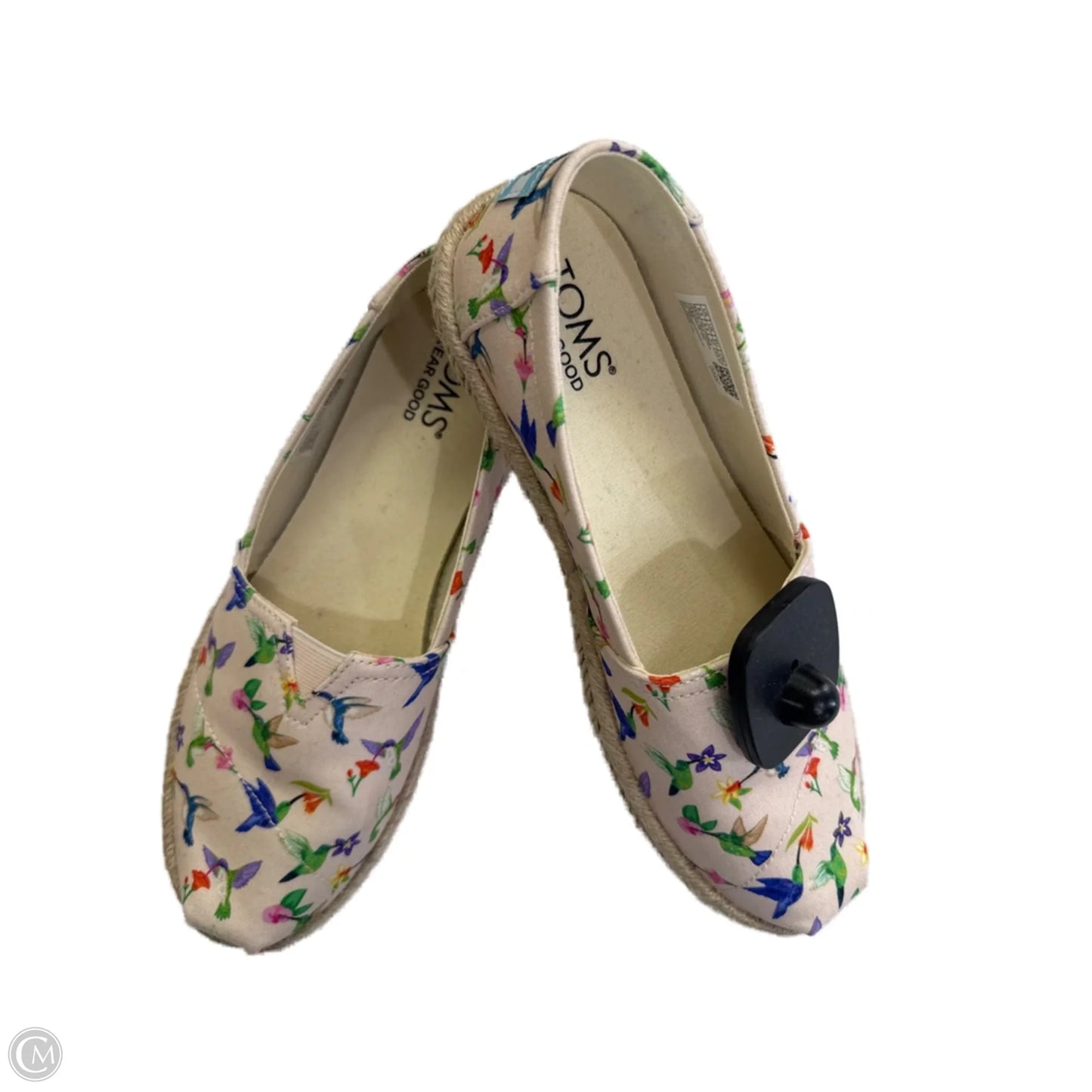 Shoes Flats By Toms In Pink & Purple, Size: 6.5