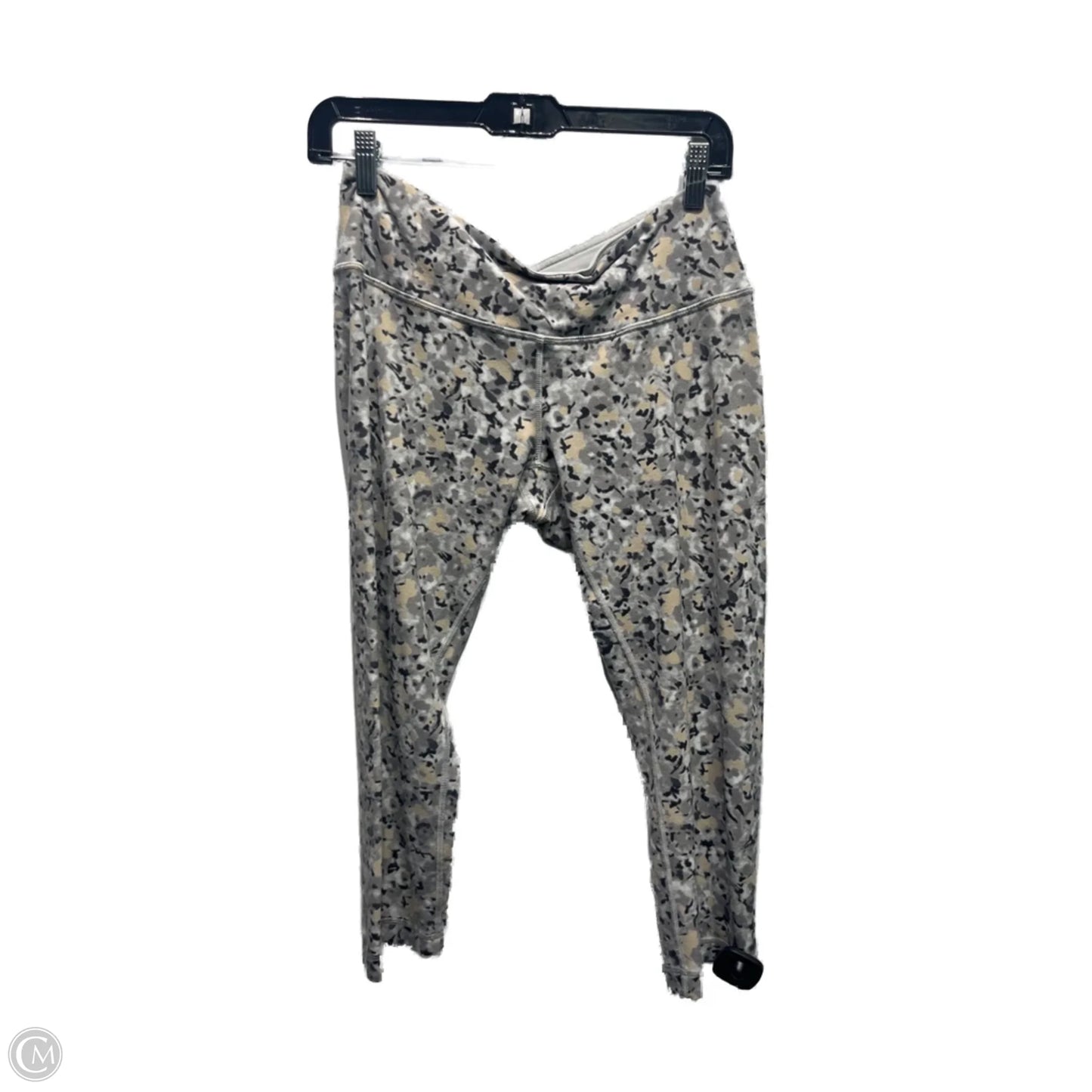 Athletic Capris By Lululemon In Grey, Size: 8