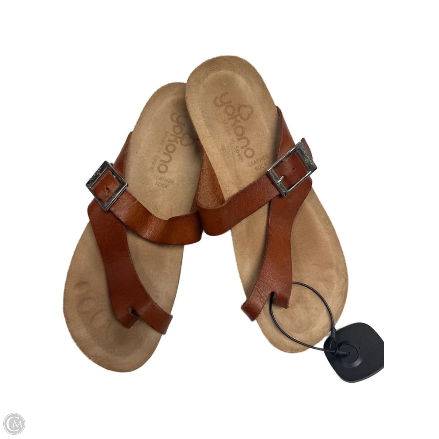 Sandals Flats By yokono In Brown, Size: 8