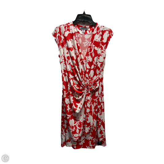 Dress Work By Tommy Bahama In Red & White, Size: M