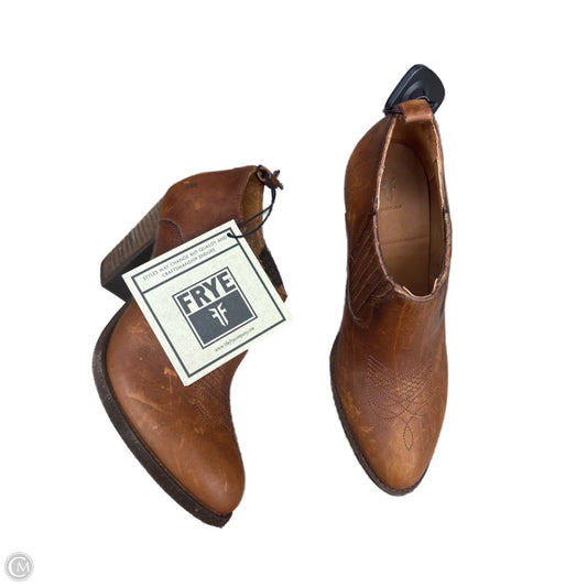 Shoes Designer By Frye In Brown, Size: 7.5