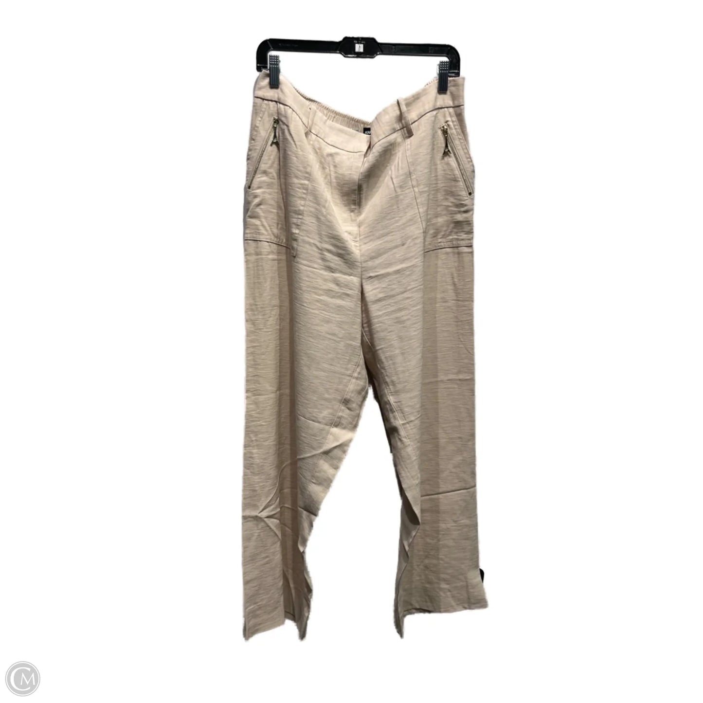 Pants Designer By Karl Lagerfeld In Tan, Size: 16
