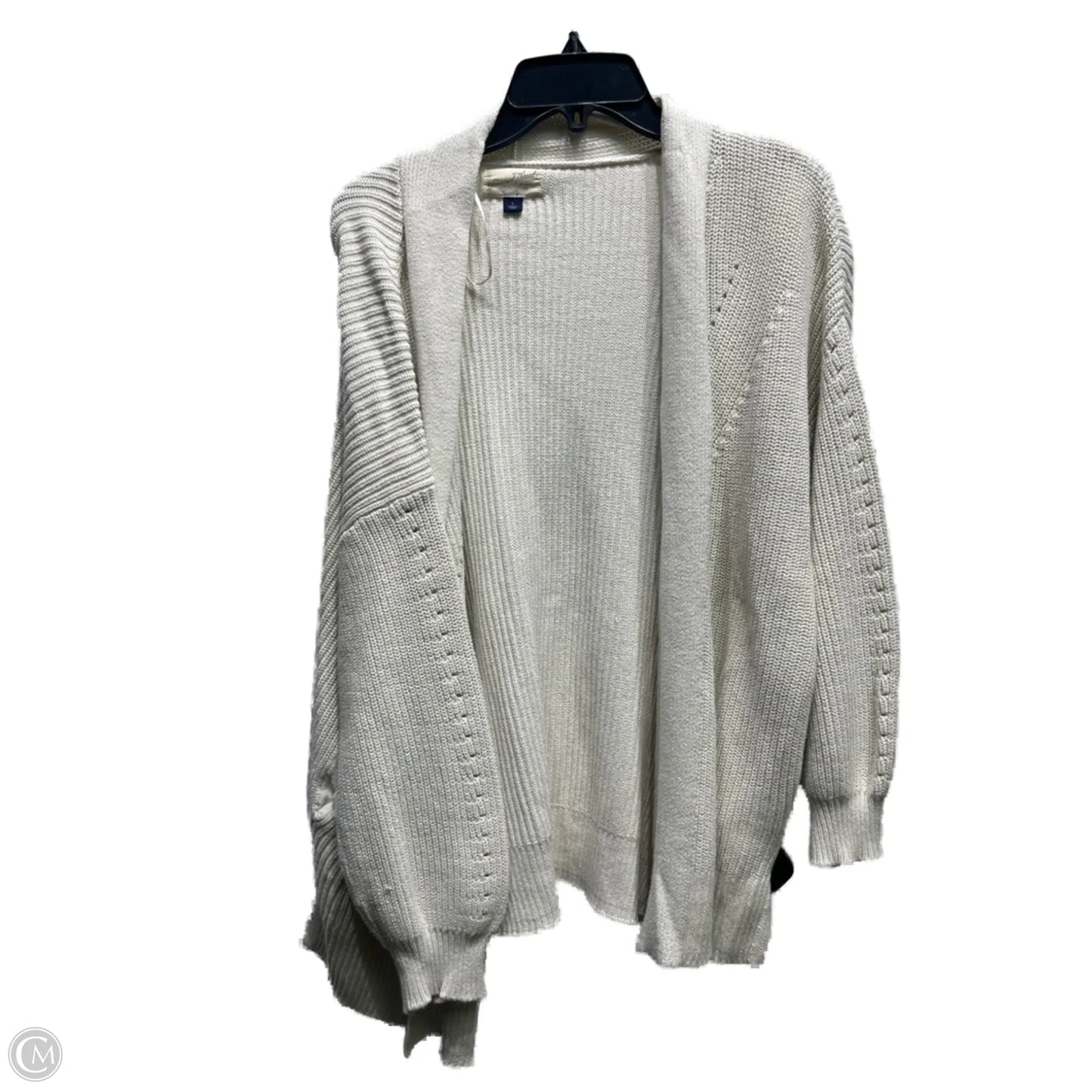 Sweater Cardigan By Universal Thread In Tan, Size: L