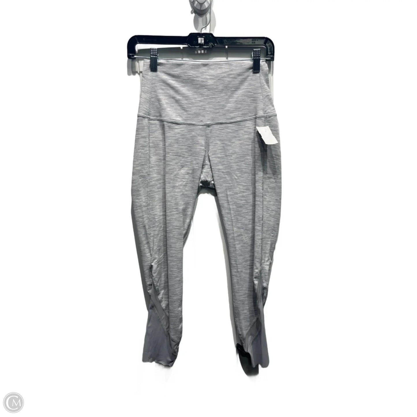 Athletic Capris By Lululemon In Grey, Size: 6