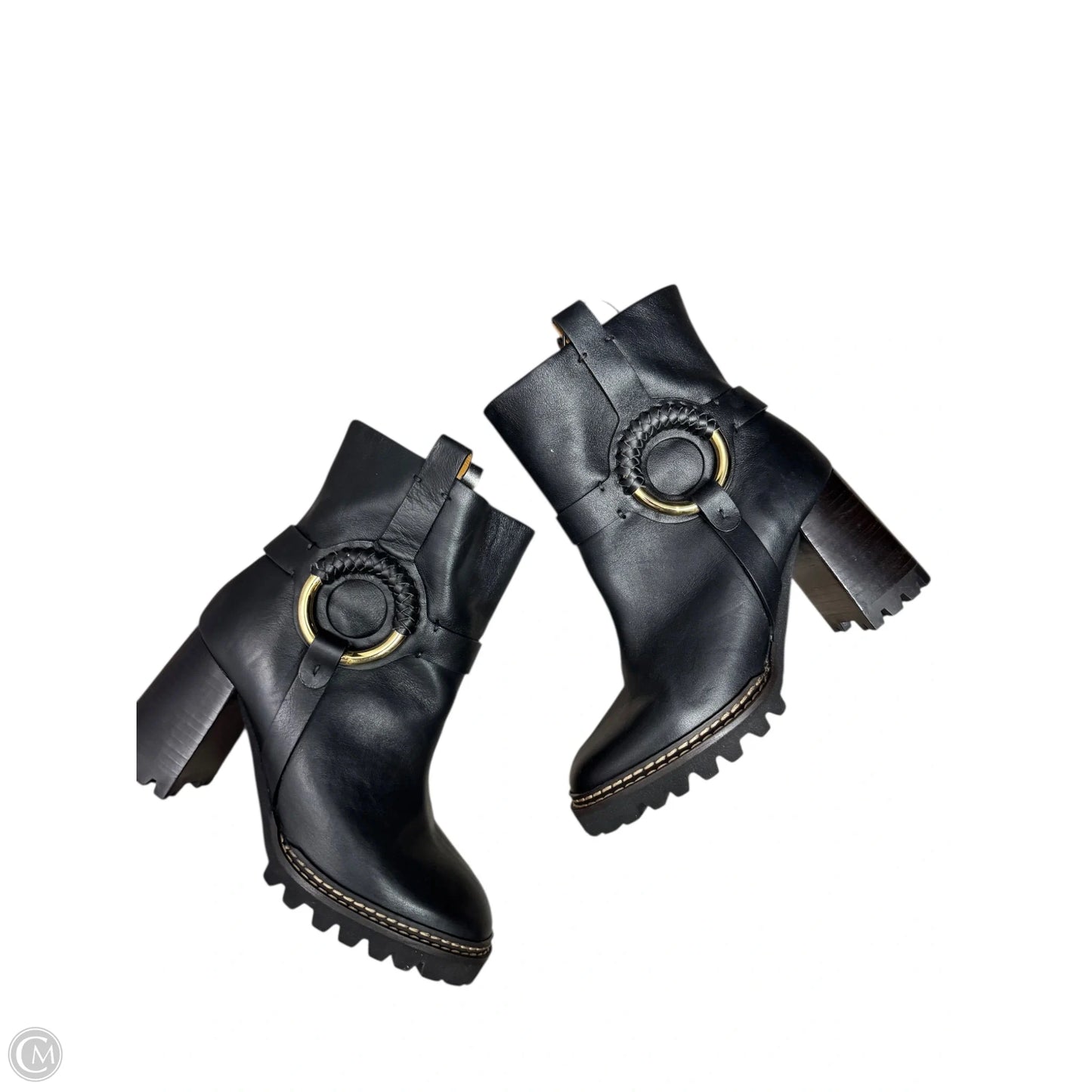 Boots Designer By See By Chloe In Black, Size: 7