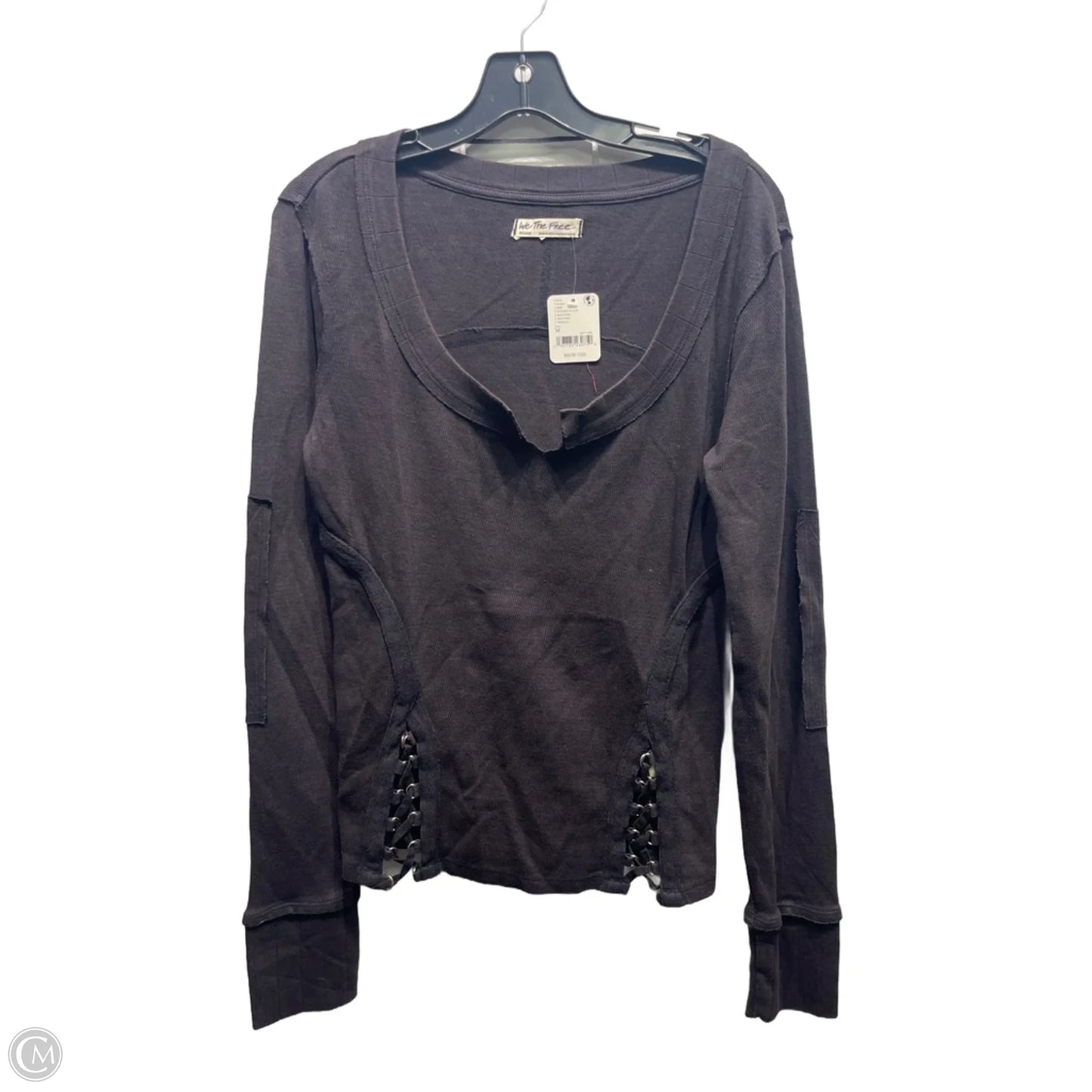 Top Long Sleeve By We The Free In Black, Size: M