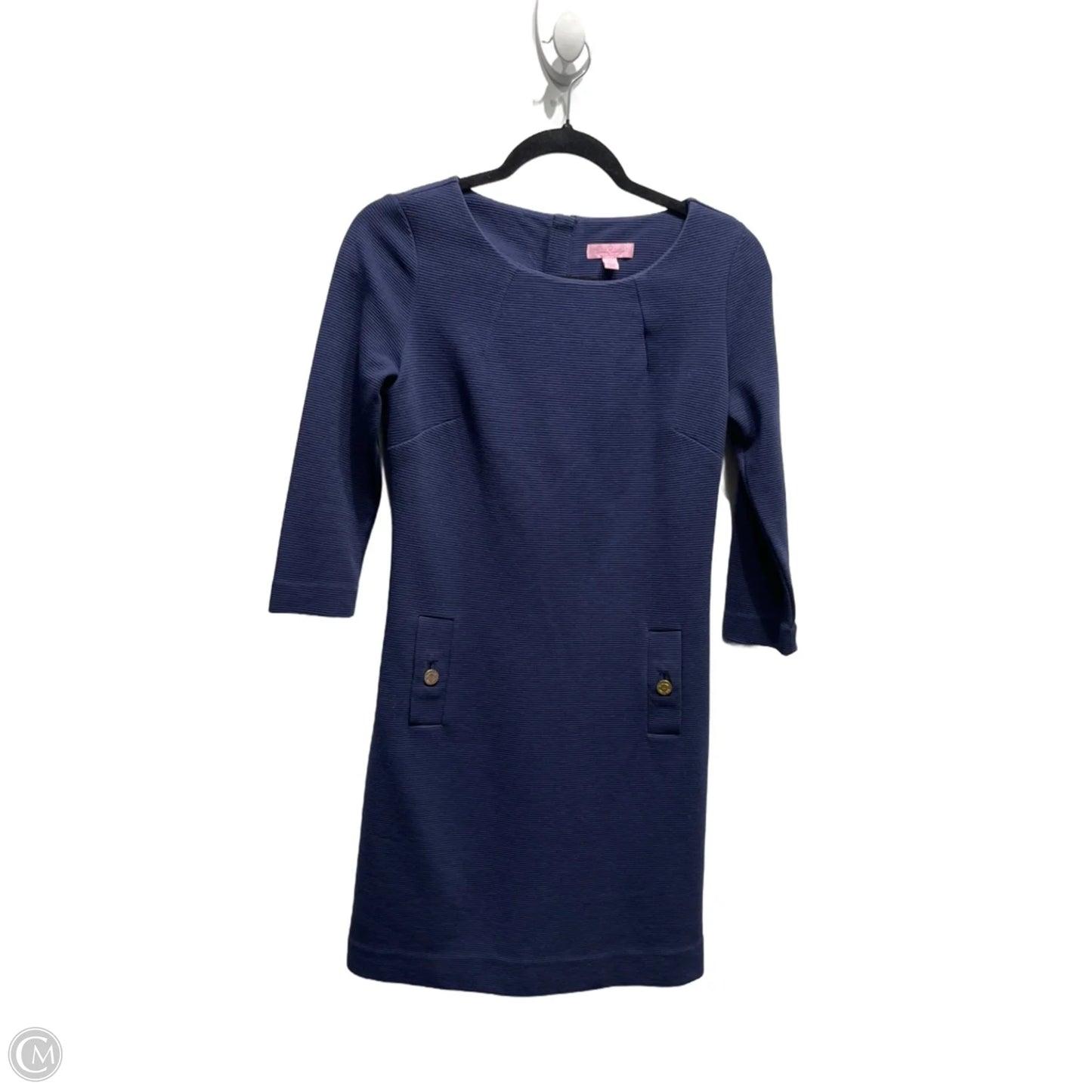 Dress Designer By Lilly Pulitzer In Navy, Size: Xs