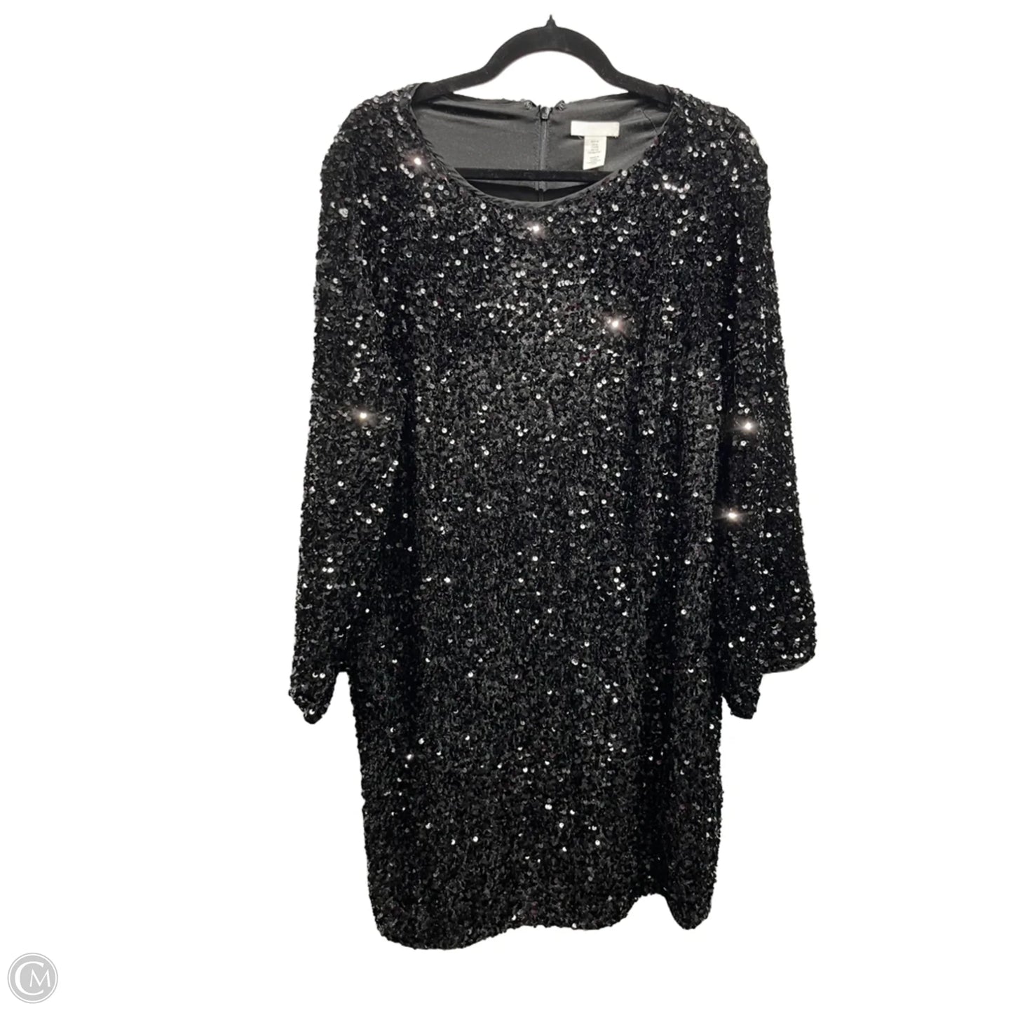 Dress Party Short By H&m In Black, Size: Xl