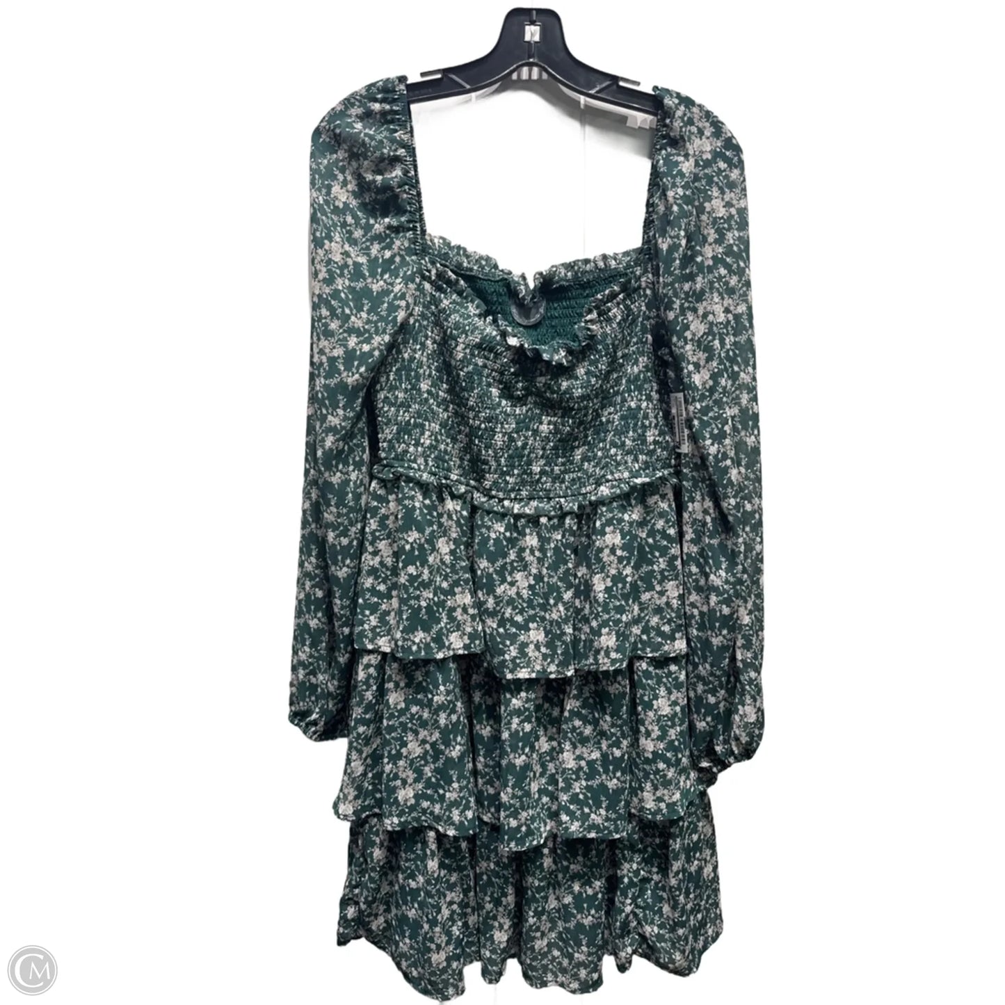 Dress Casual Short By Arula In Green, Size: 1x