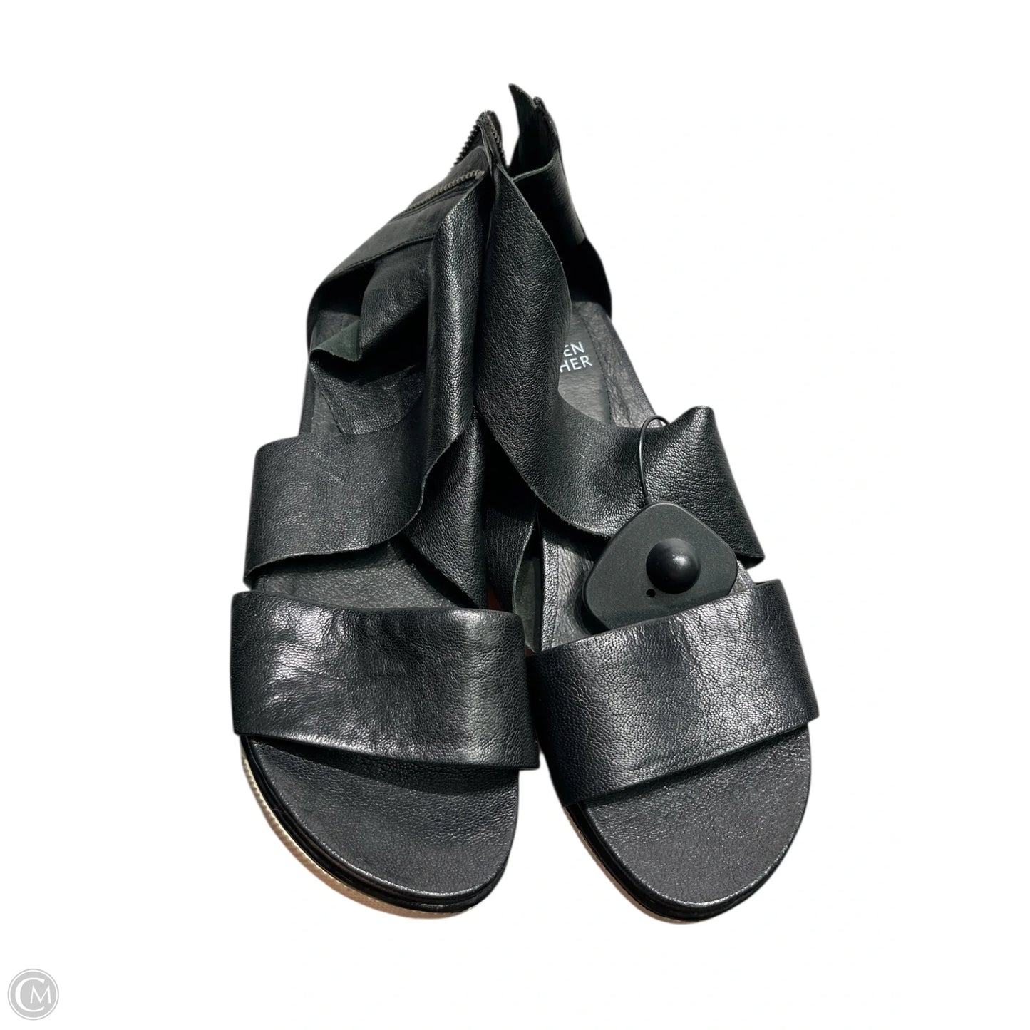 Sandals Flats By Eileen Fisher In Black, Size: 7.5