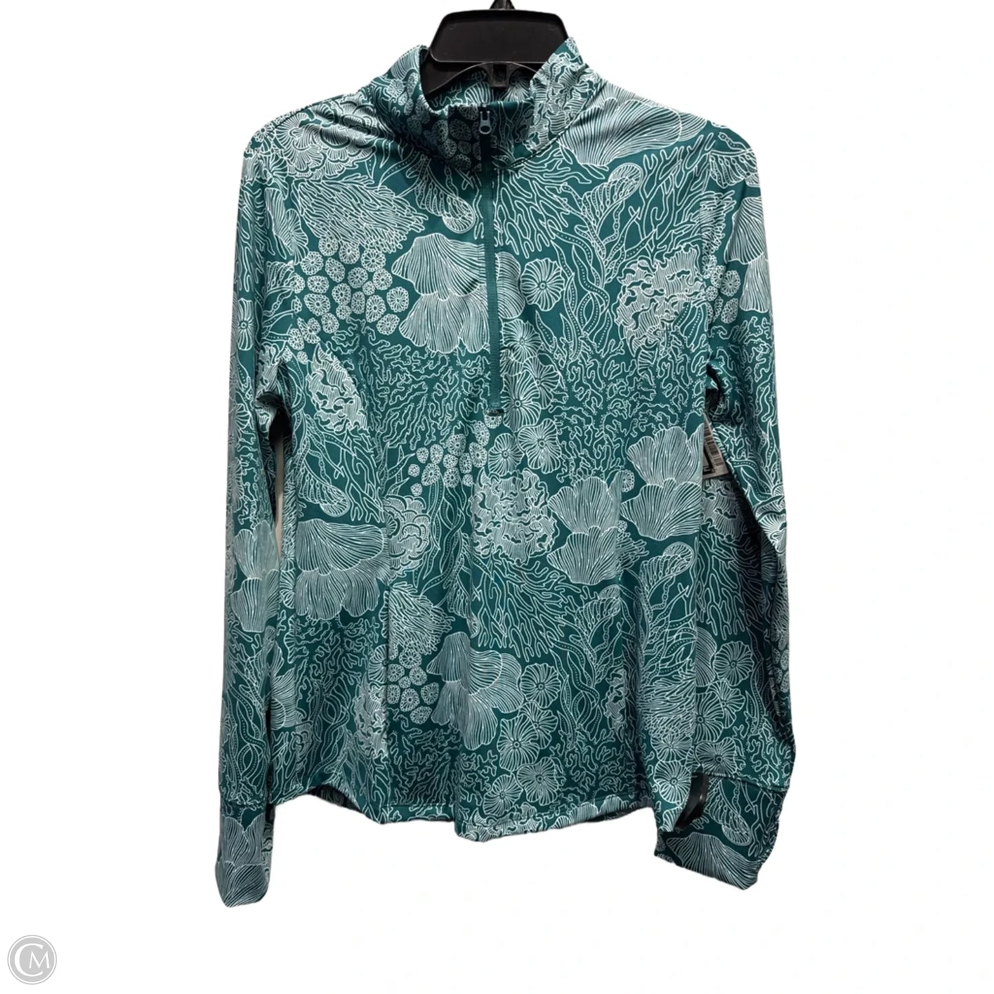 Top Long Sleeve By Tommy Bahama In Green, Size: M