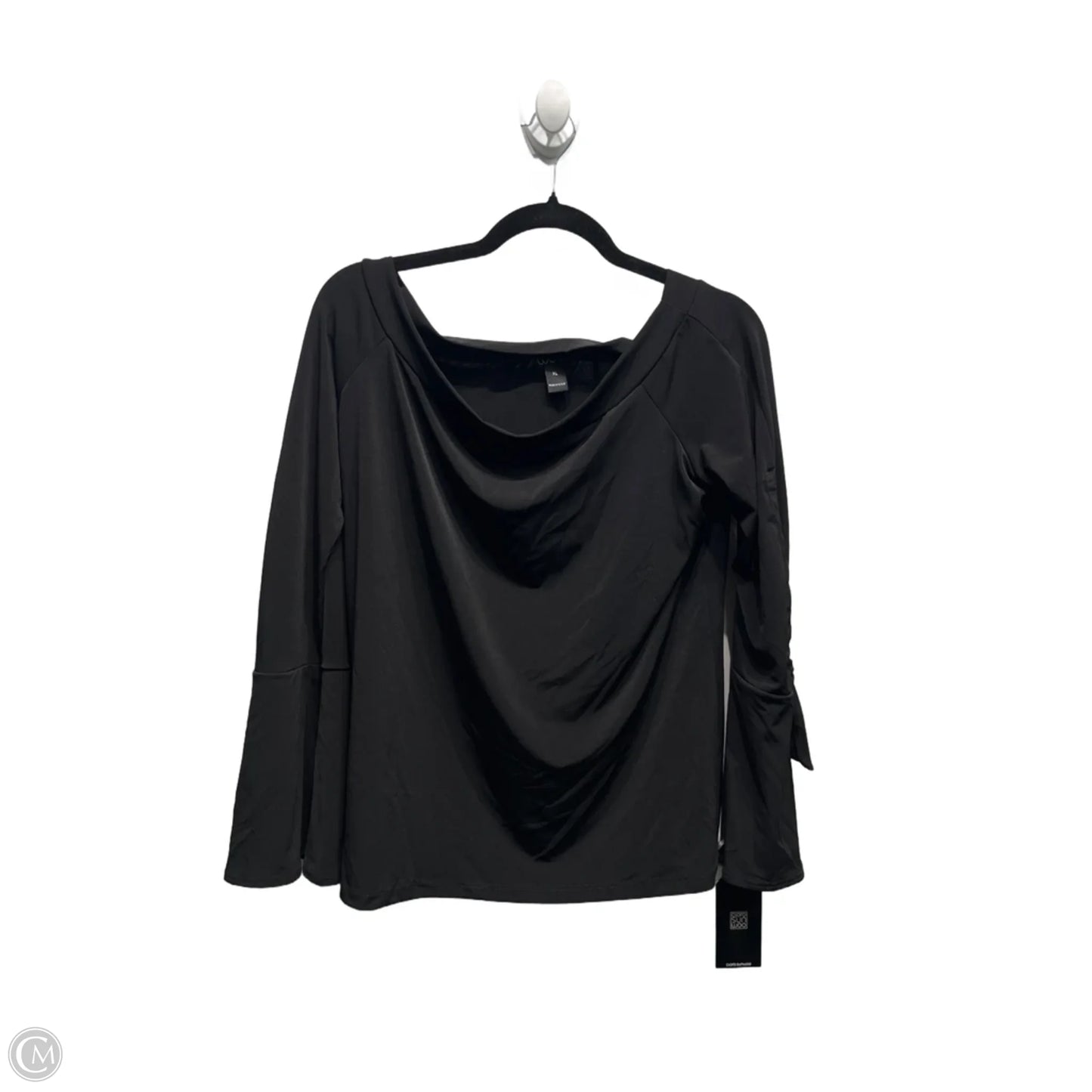 Top Long Sleeve By Clara Sun Woo In Black, Size: Xl