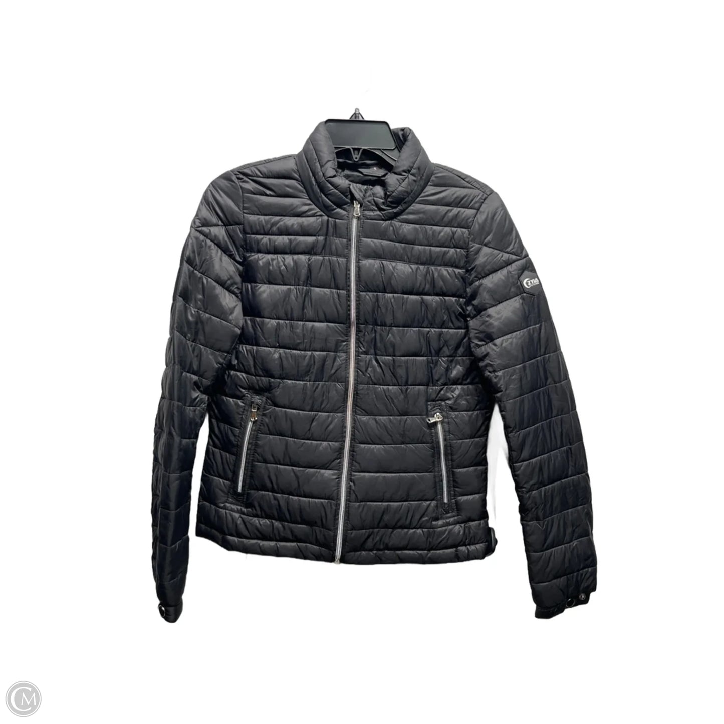 Jacket Puffer & Quilted By Zyia In Black, Size: S