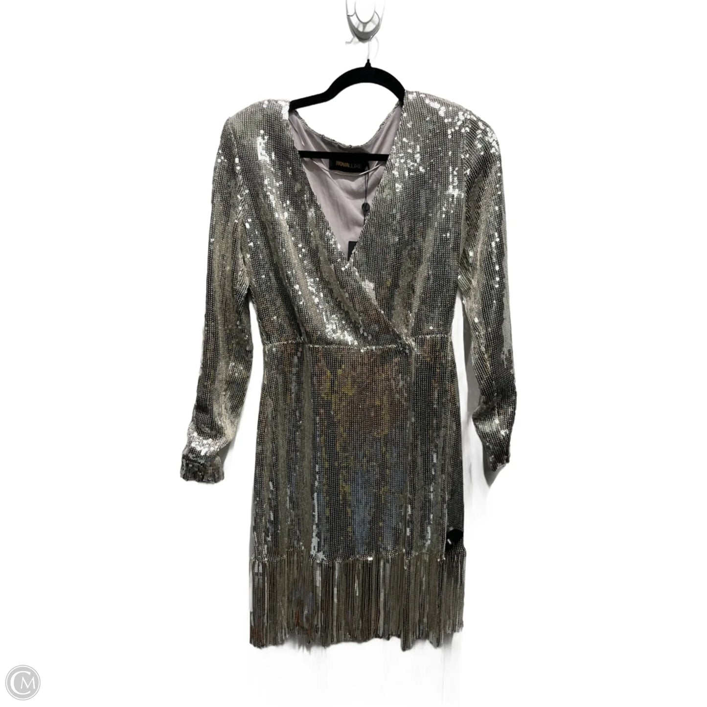 Dress Party Short By nova luxe In Silver, Size: M