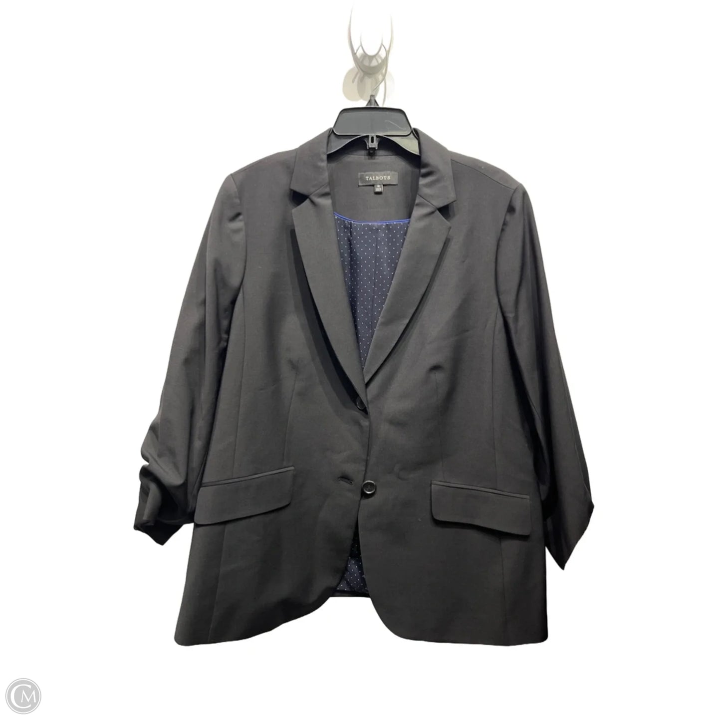 Blazer By Talbots In Black, Size: Xl