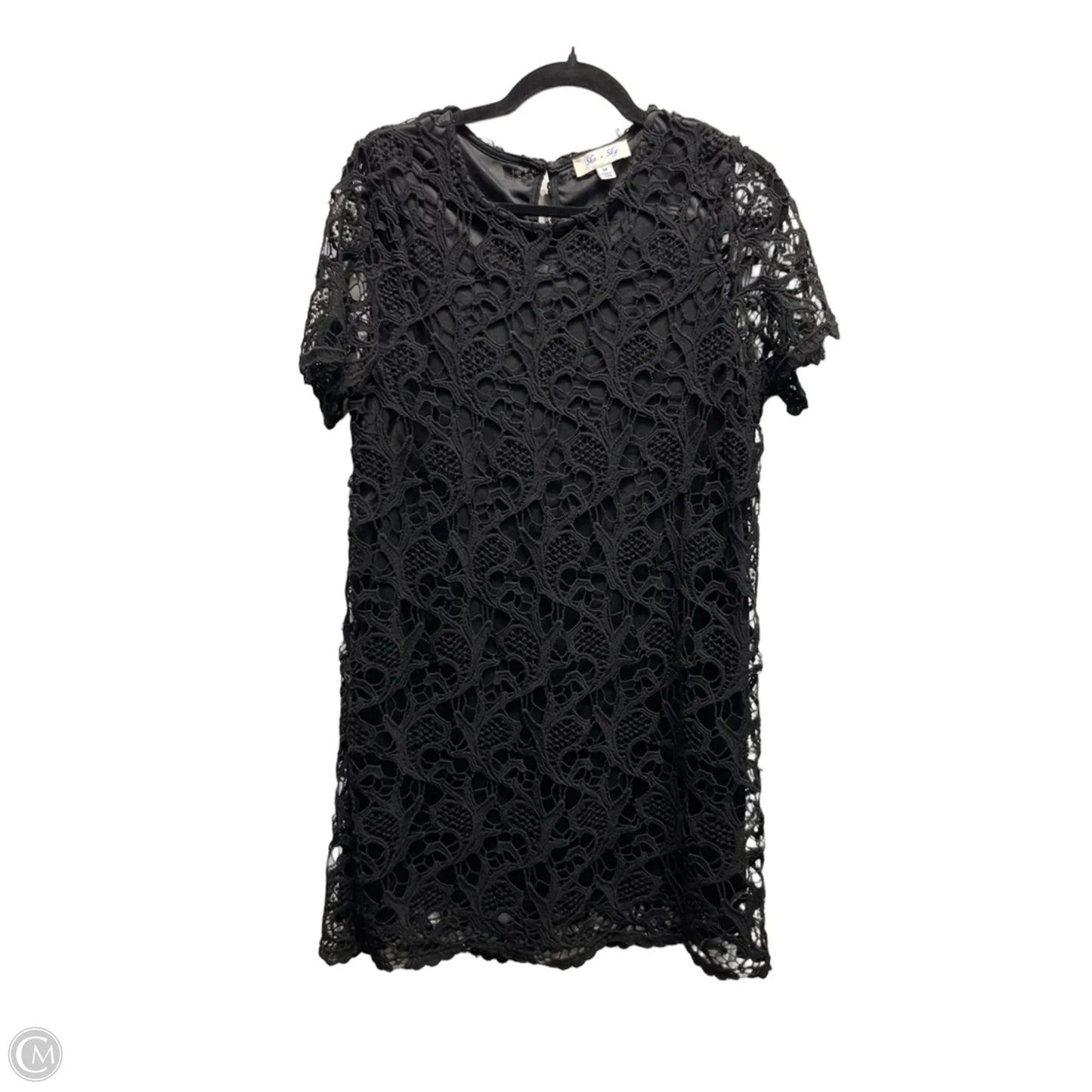 Dress Party Short By She + Sky In Black, Size: M