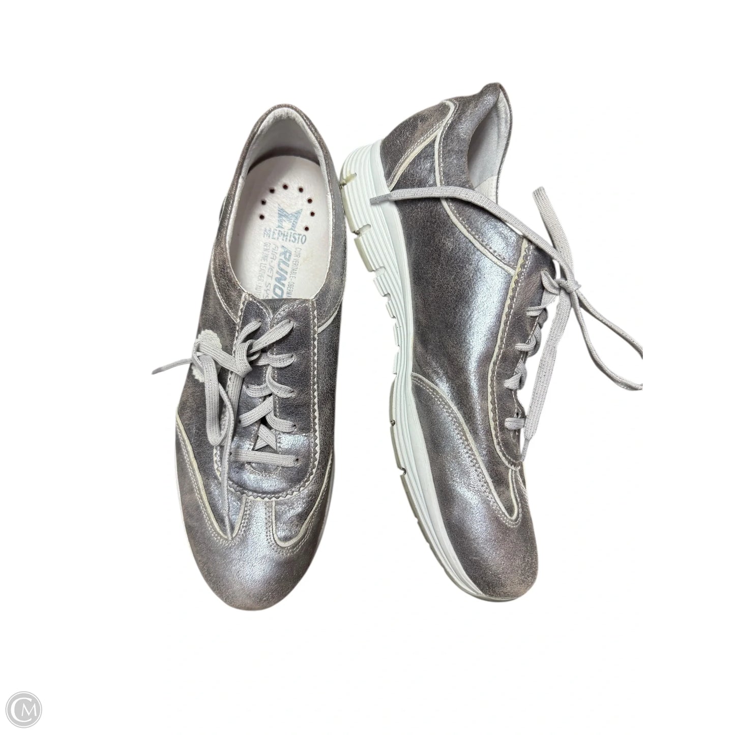Shoes Sneakers By Mephisto In Silver, Size: 9.5