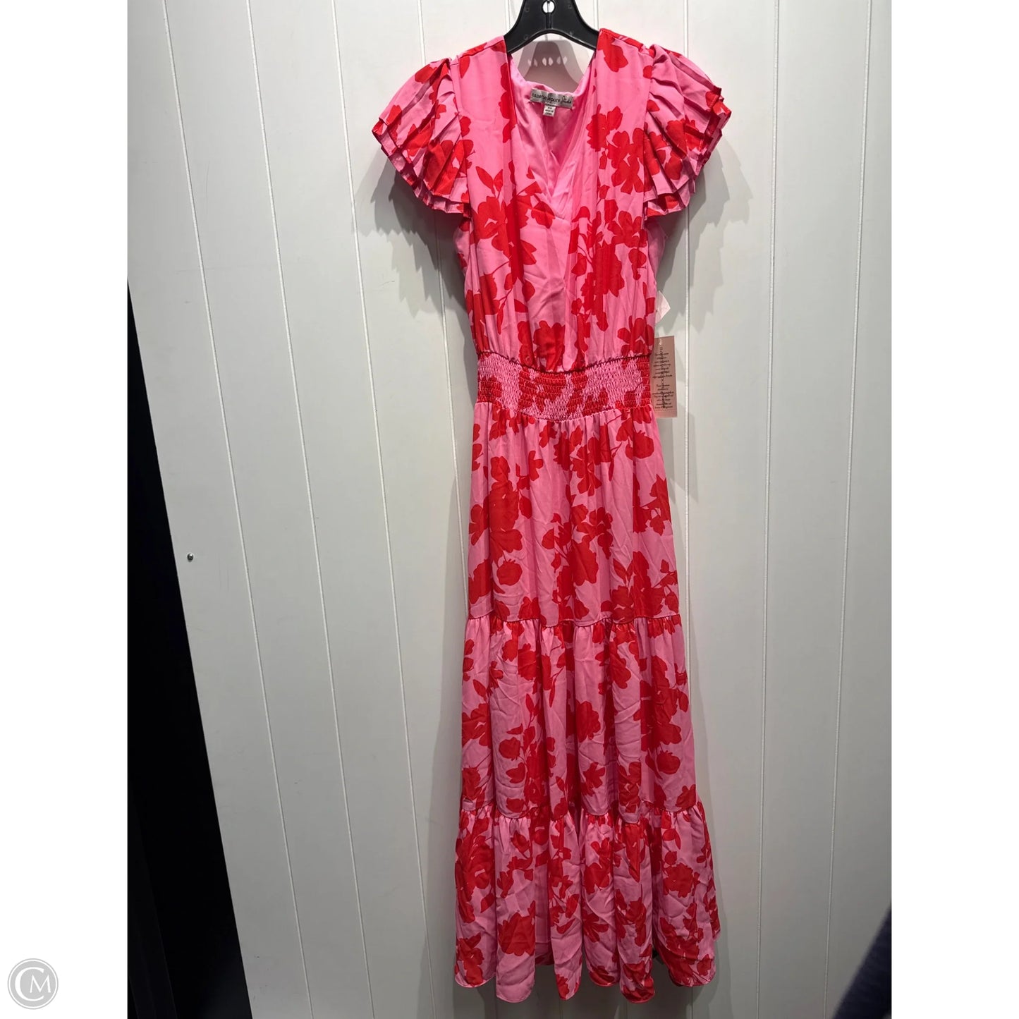 Dress Party Long By Nanette Lepore In Pink & Red, Size: Xs