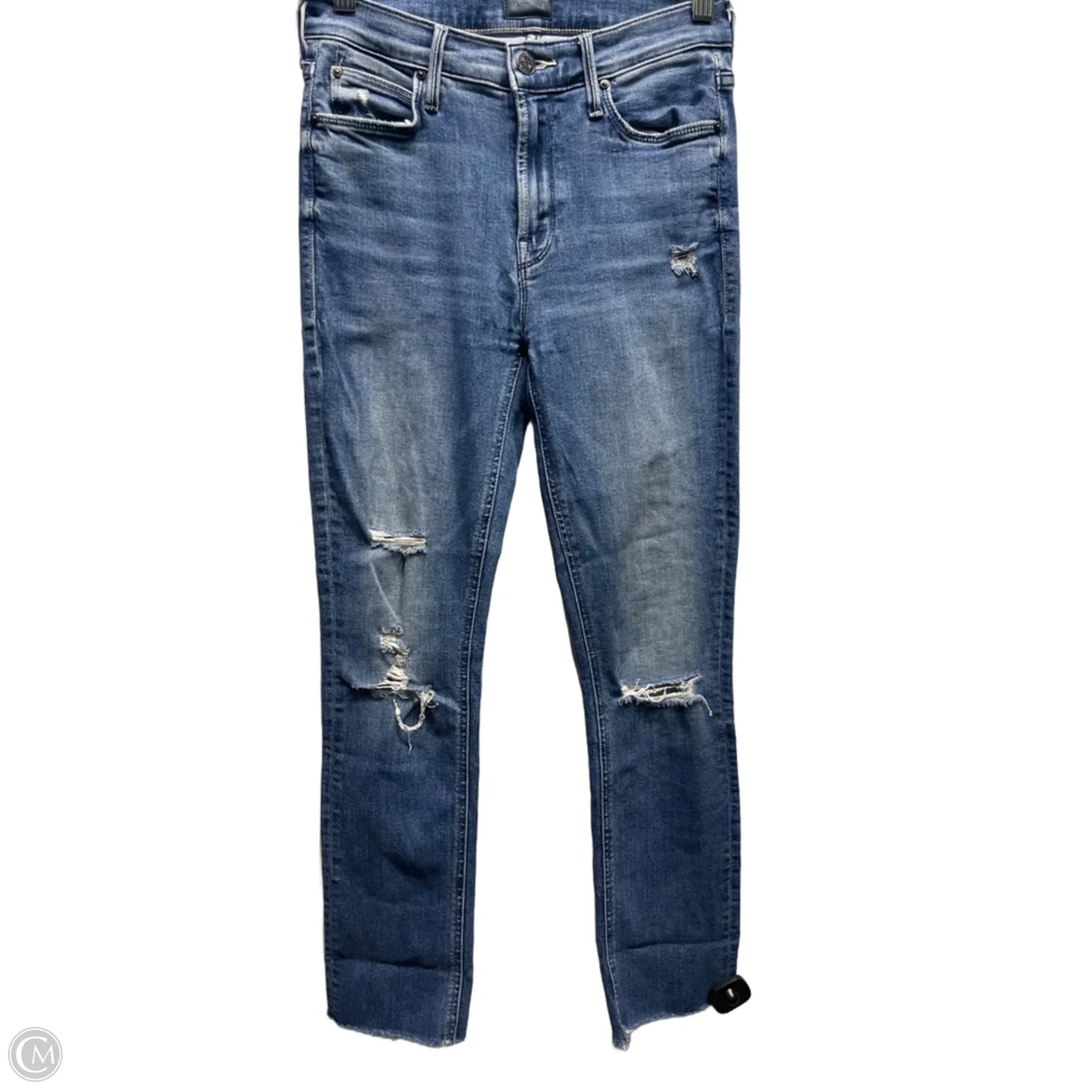 Jeans Skinny By Mother In Blue Denim, Size: 2