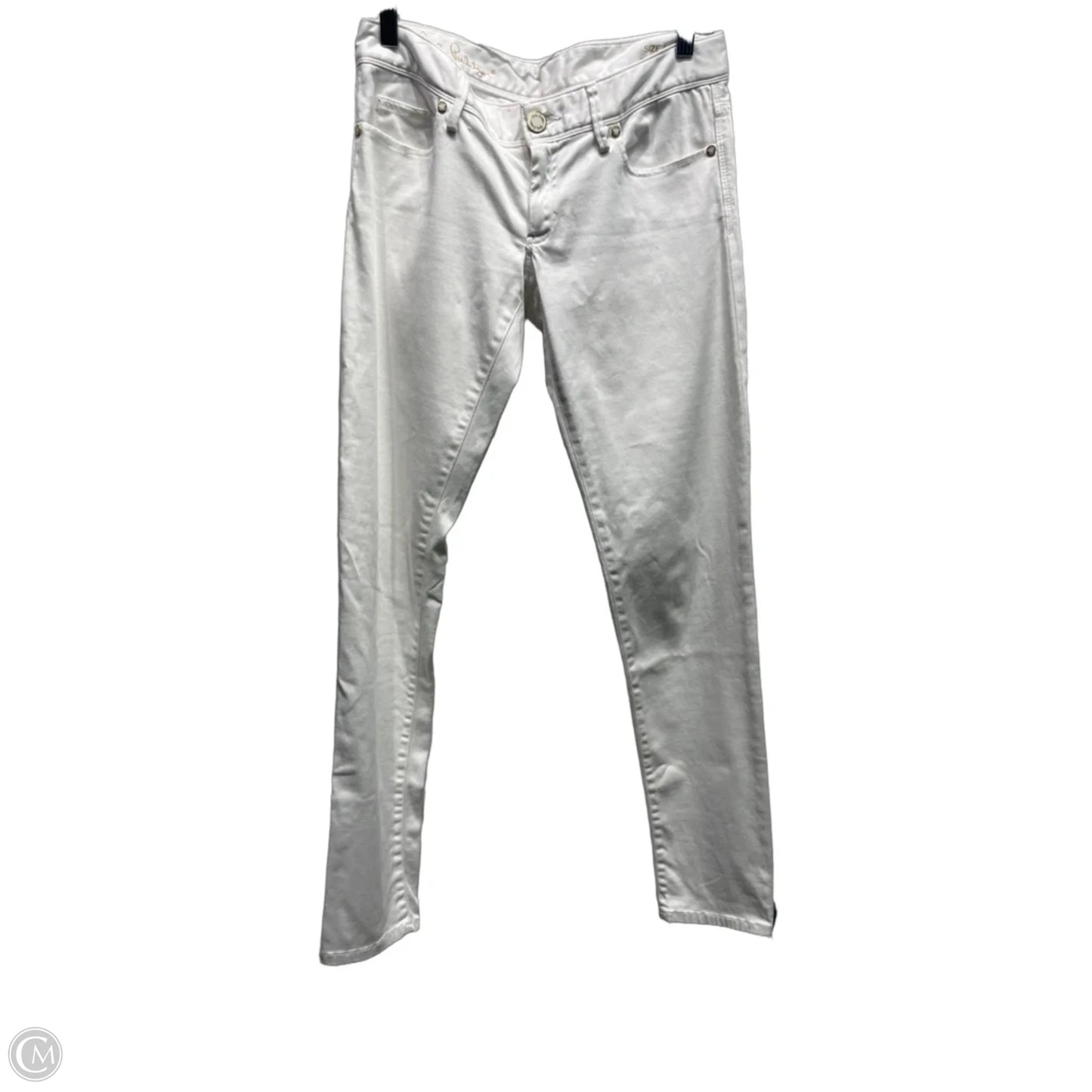 Pants Designer By Lilly Pulitzer In White, Size: 4