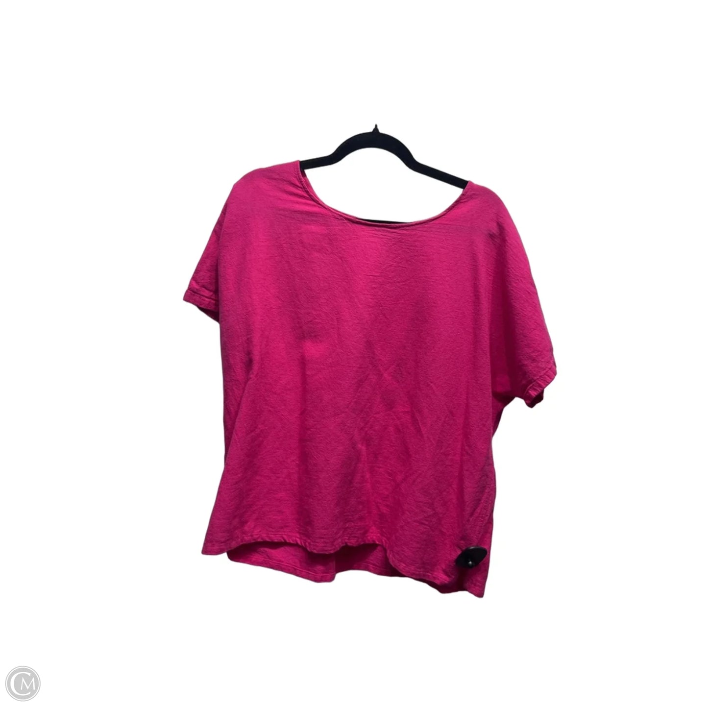 Top Short Sleeve By COTTONSEED In Pink, Size: L