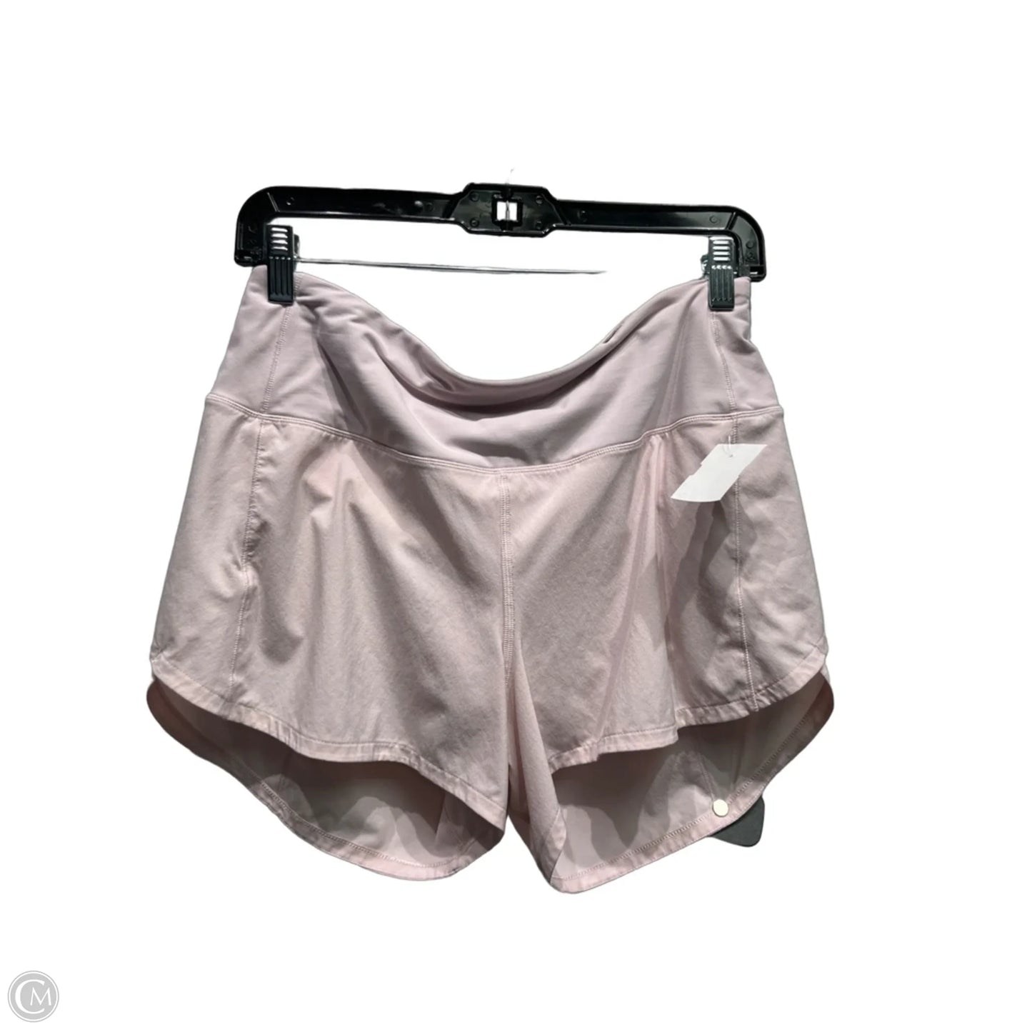 Athletic Shorts By Lululemon In Pink, Size: 8