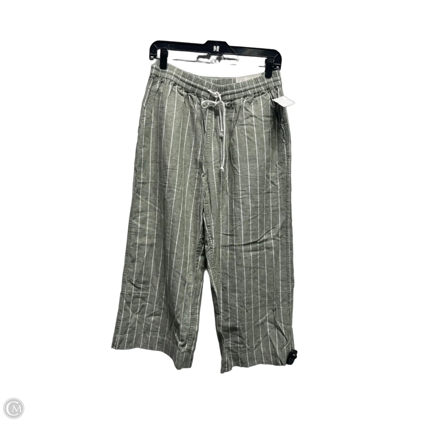Pants Linen By Beachlunchlounge In Green, Size: S