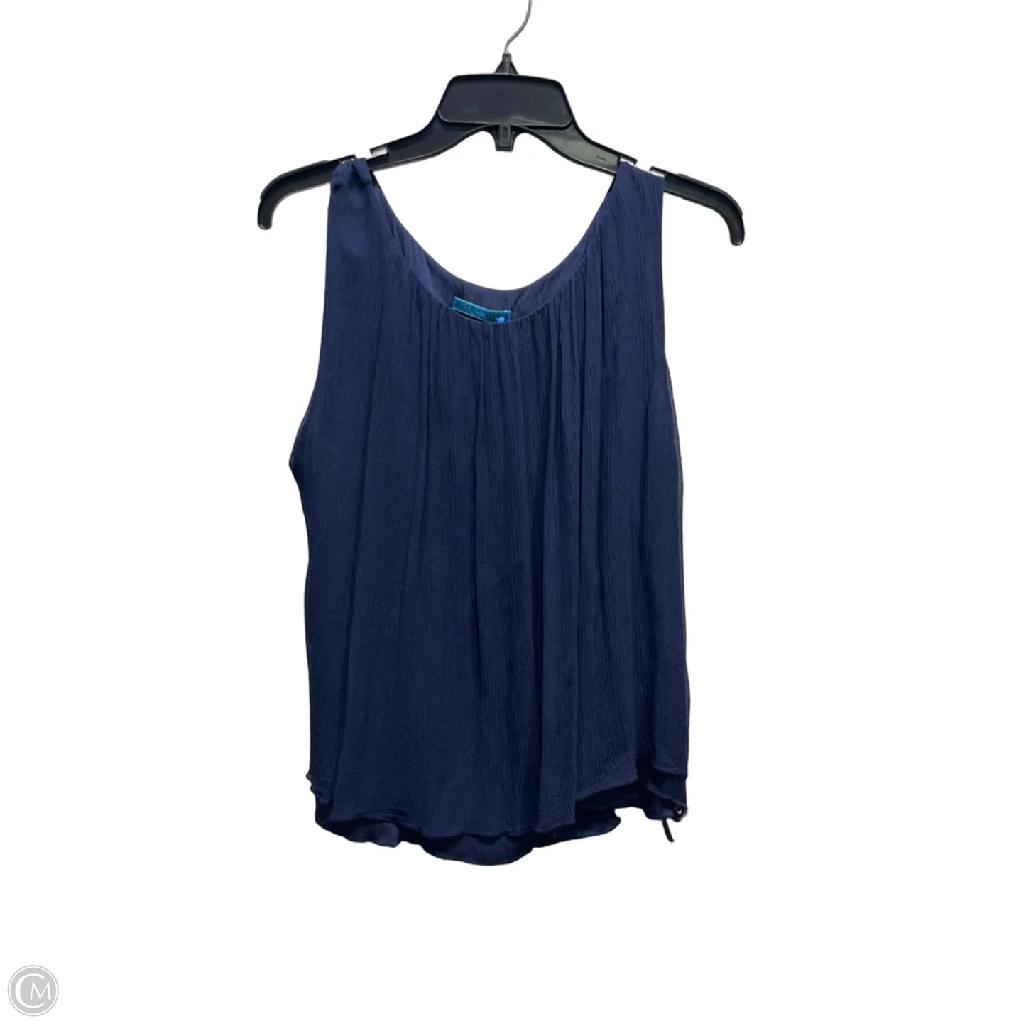Top Sleeveless Designer By Alice + Olivia In Navy, Size: M