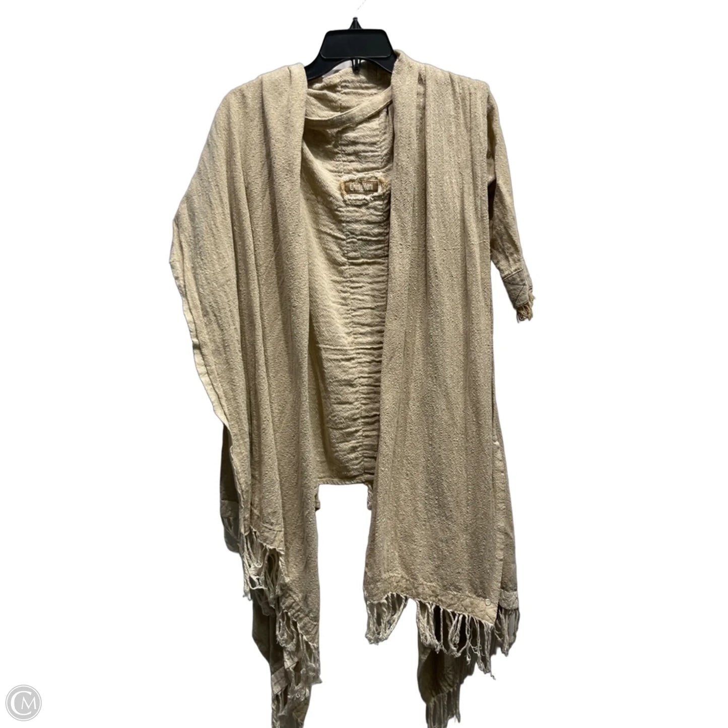 Cardigan By Clothes Mentor In Tan, Size: L