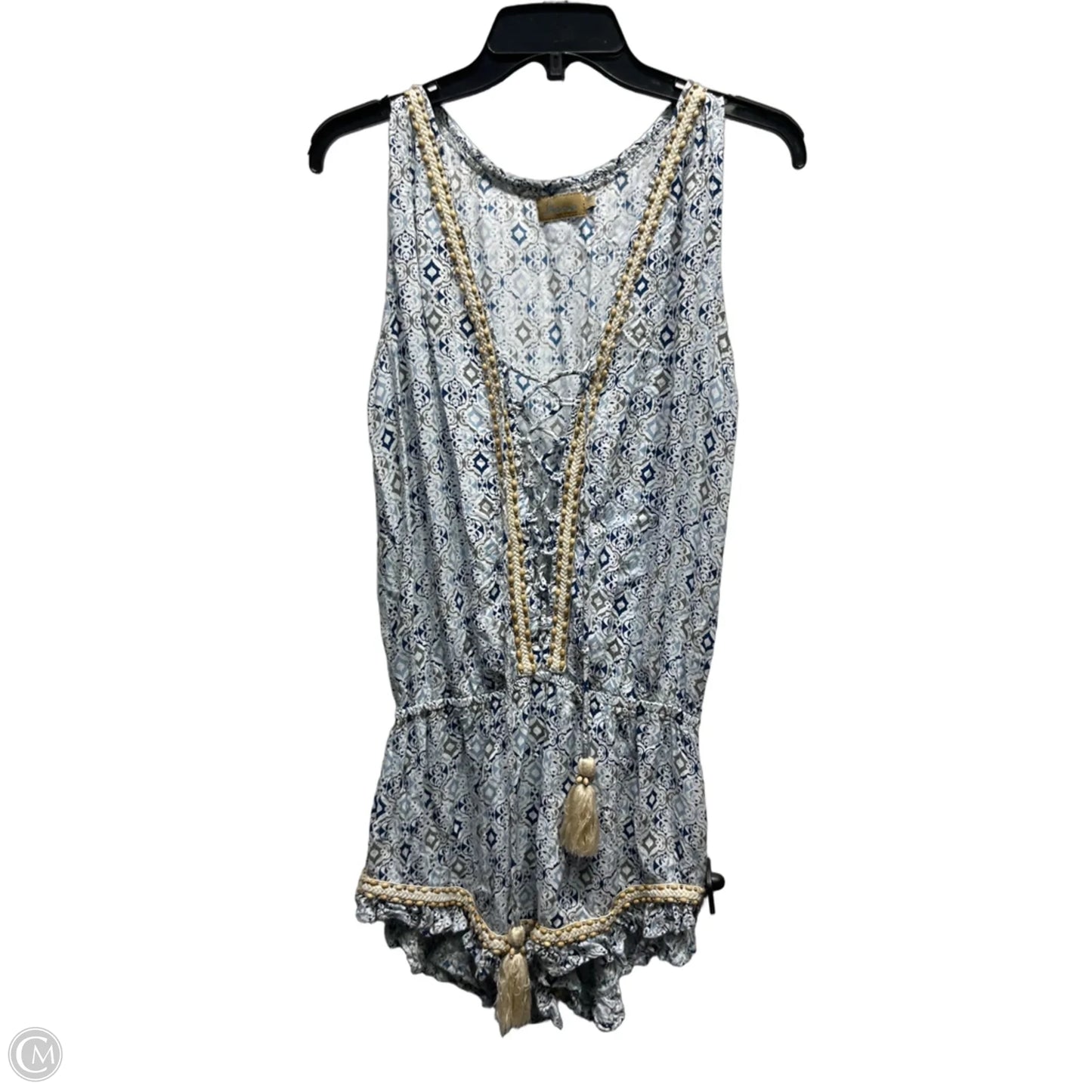 Romper By Clothes Mentor In Blue, Size: M