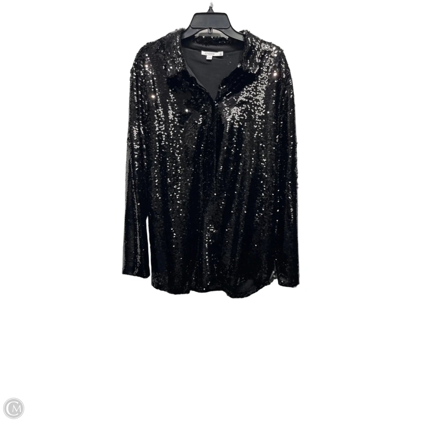 Blazer By Chicos In Black, Size: Xxl