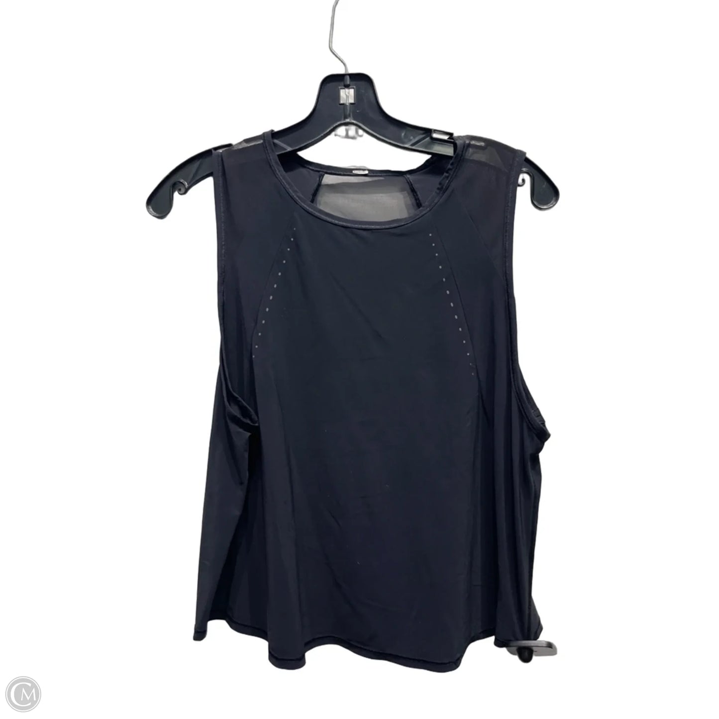 Athletic Tank Top By Lululemon In Black, Size: M