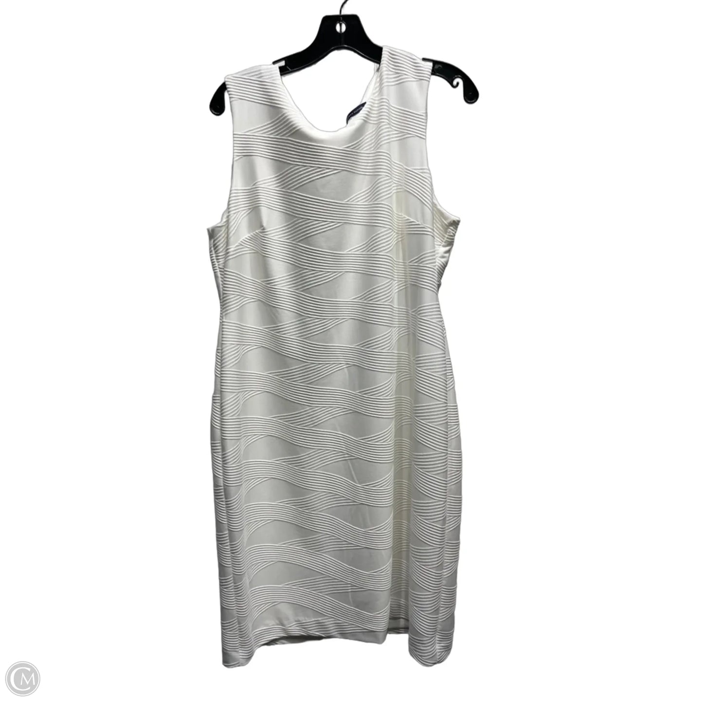 Dress Work By Tommy Hilfiger In White, Size: 16