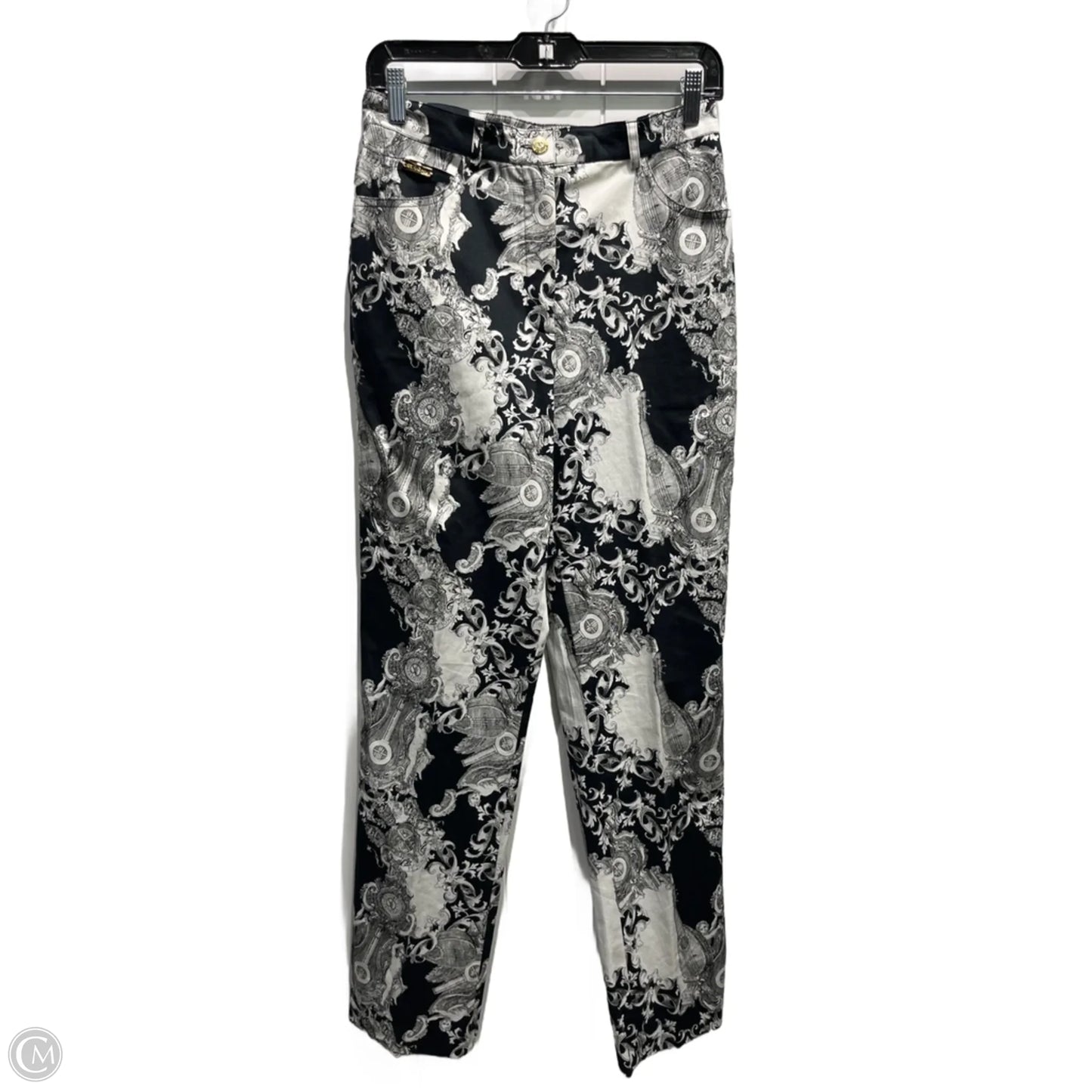 Pants Luxury Designer By St John Collection In Black & White, Size: 8