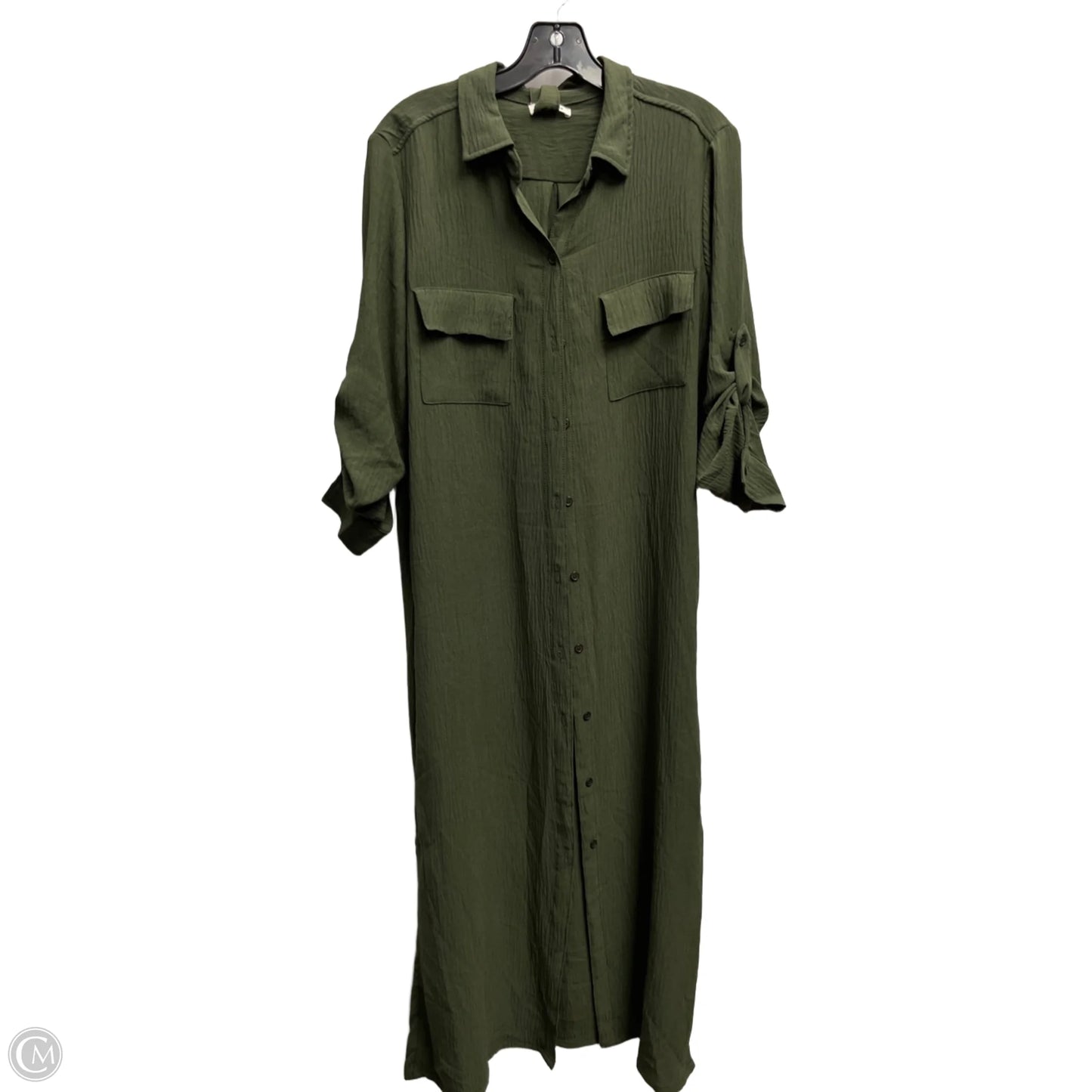 Dress Casual Maxi By Max Studio In Green, Size: M