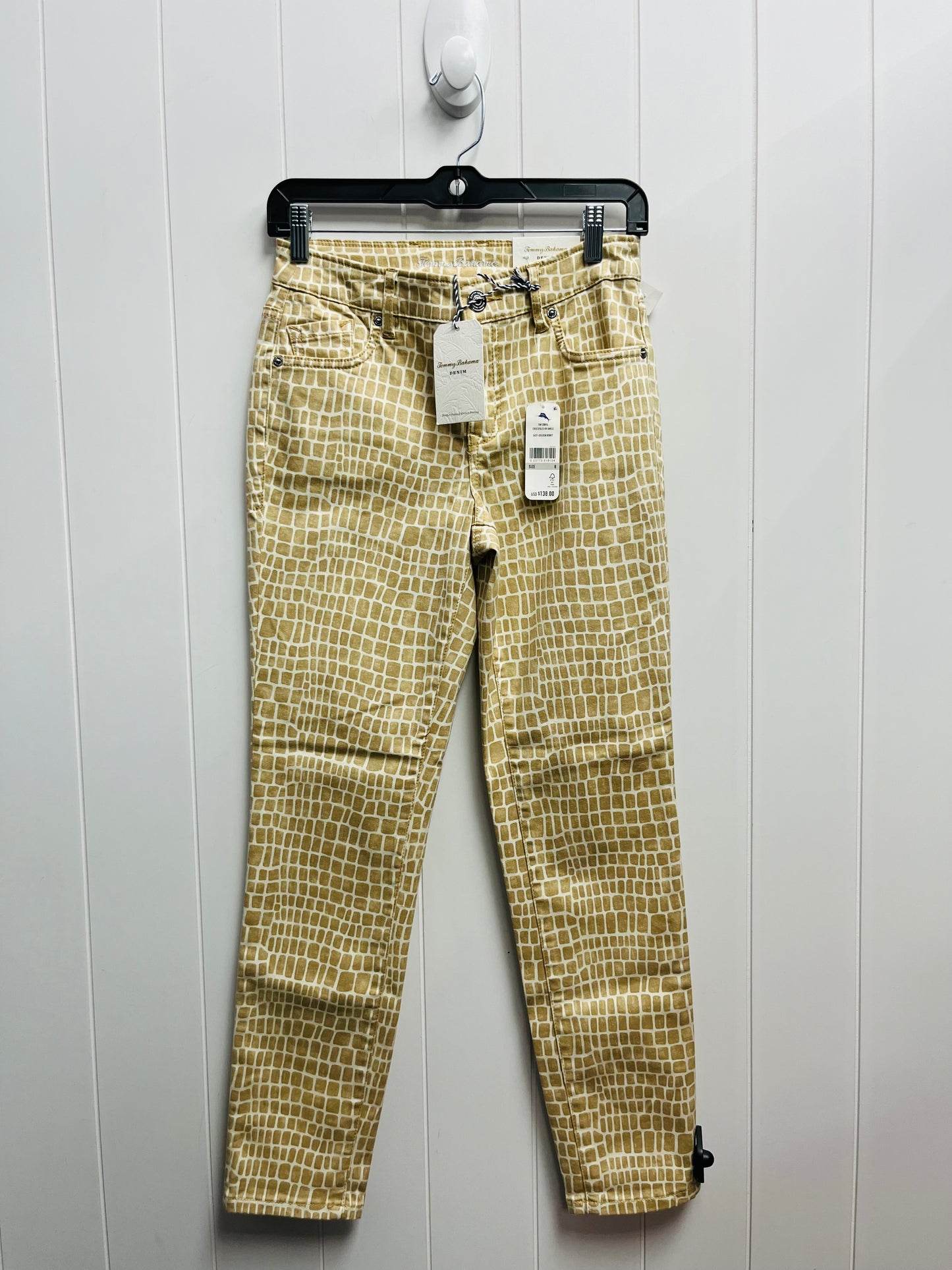 Pants Other By Tommy Bahama In Tan & White, Size: 0