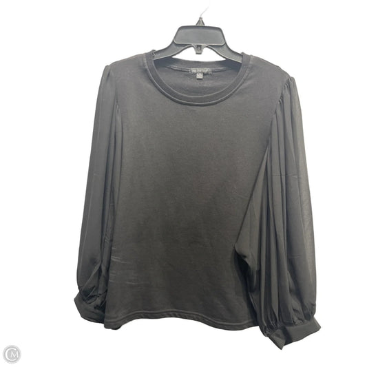 Top Long Sleeve By For Cynthia In Black, Size: Xl