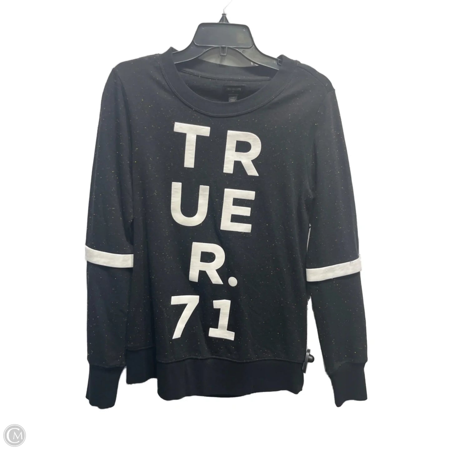 Top Long Sleeve By True Religion In Black, Size: S