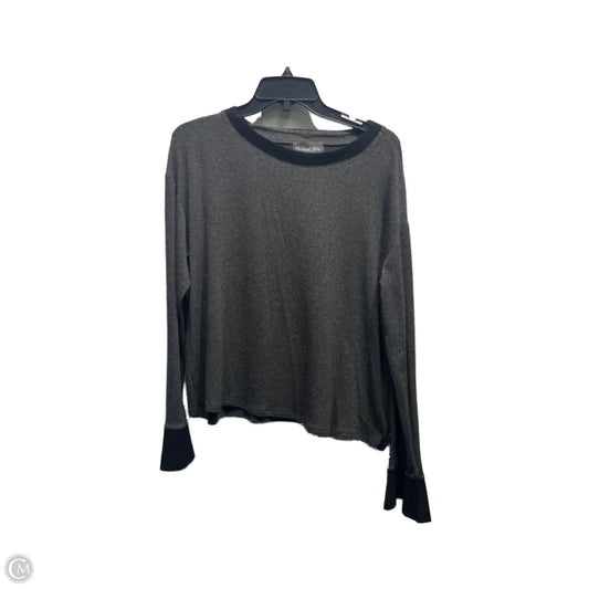 Top Long Sleeve By Michael Stars In Grey, Size: M