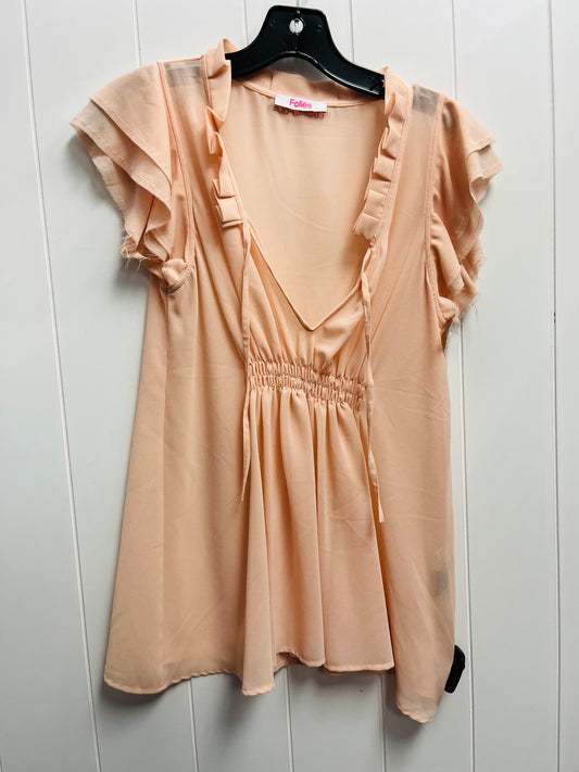 Top Short Sleeve By blugirl folies  In Ombre Print, Size: 6