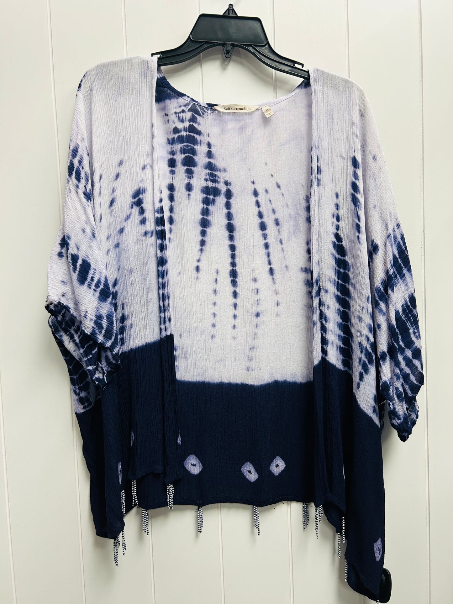 Kimono By Soft Surroundings In Blue & White, Size: M