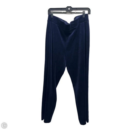 Pants Lounge By Clothes Mentor In Blue, Size: L