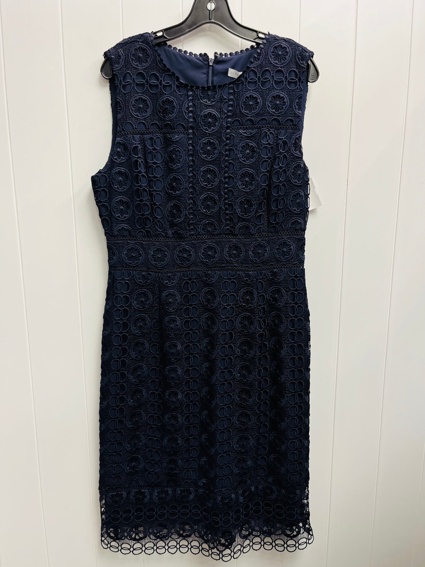 Dress Work By Preston And New York In Navy, Size: 12