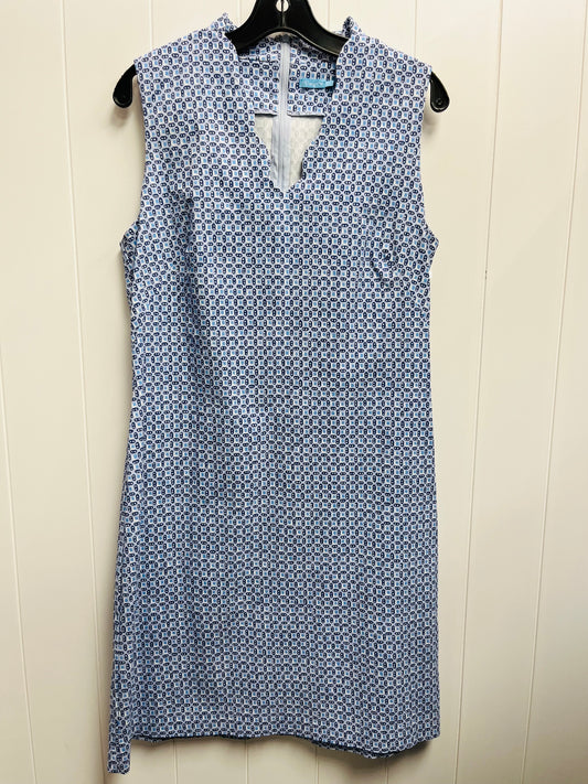 Dress Work By J Mclaughlin In Blue & White, Size: 12